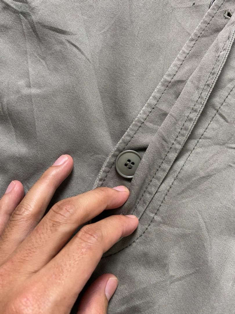 Zucca Zucca Japanese Brand Hidden Button Trench Coat (189) Size US XS / EU 42 / 0 - 7 Thumbnail