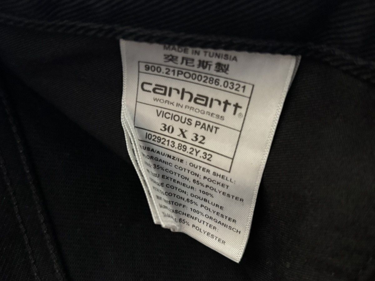 Carhartt Wip Carhartt WIP Vicious Pant Black Size US 30 / EU 46 - 4 Thumbnail