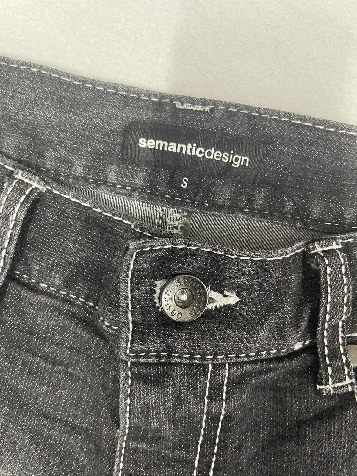 14th Addiction Semantic Design Japan Punk Clawmarks Jeans Size US 30 / EU 46 - 7 Thumbnail