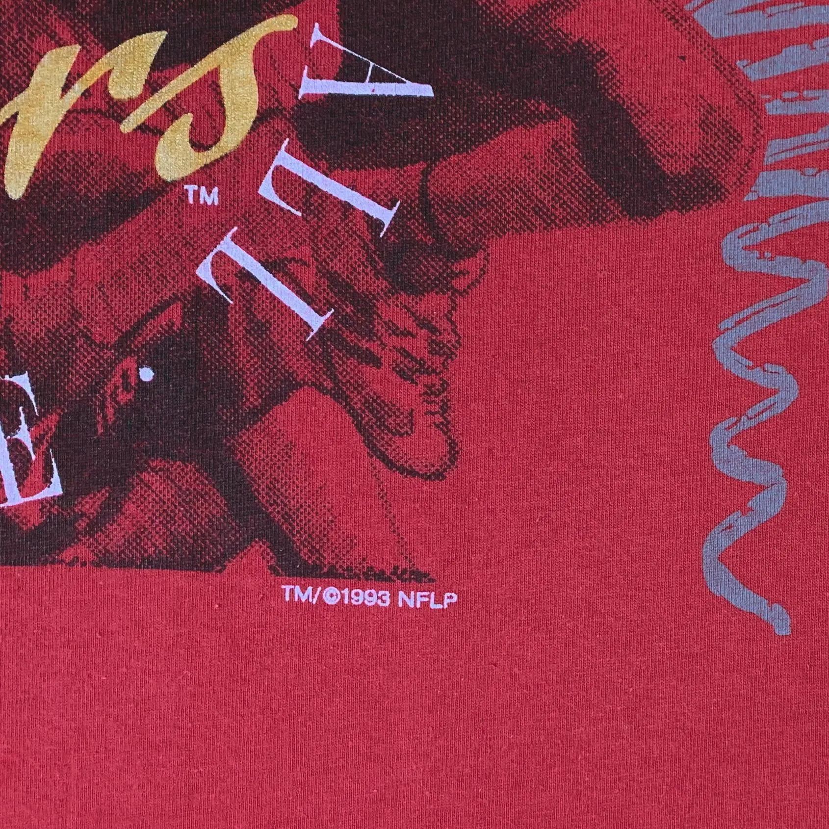 Vintage 1993 SAN FRANCISCO 49ERS T Shirt Nfl Tee 90s 80s Football Size US M / EU 48-50 / 2 - 5 Thumbnail