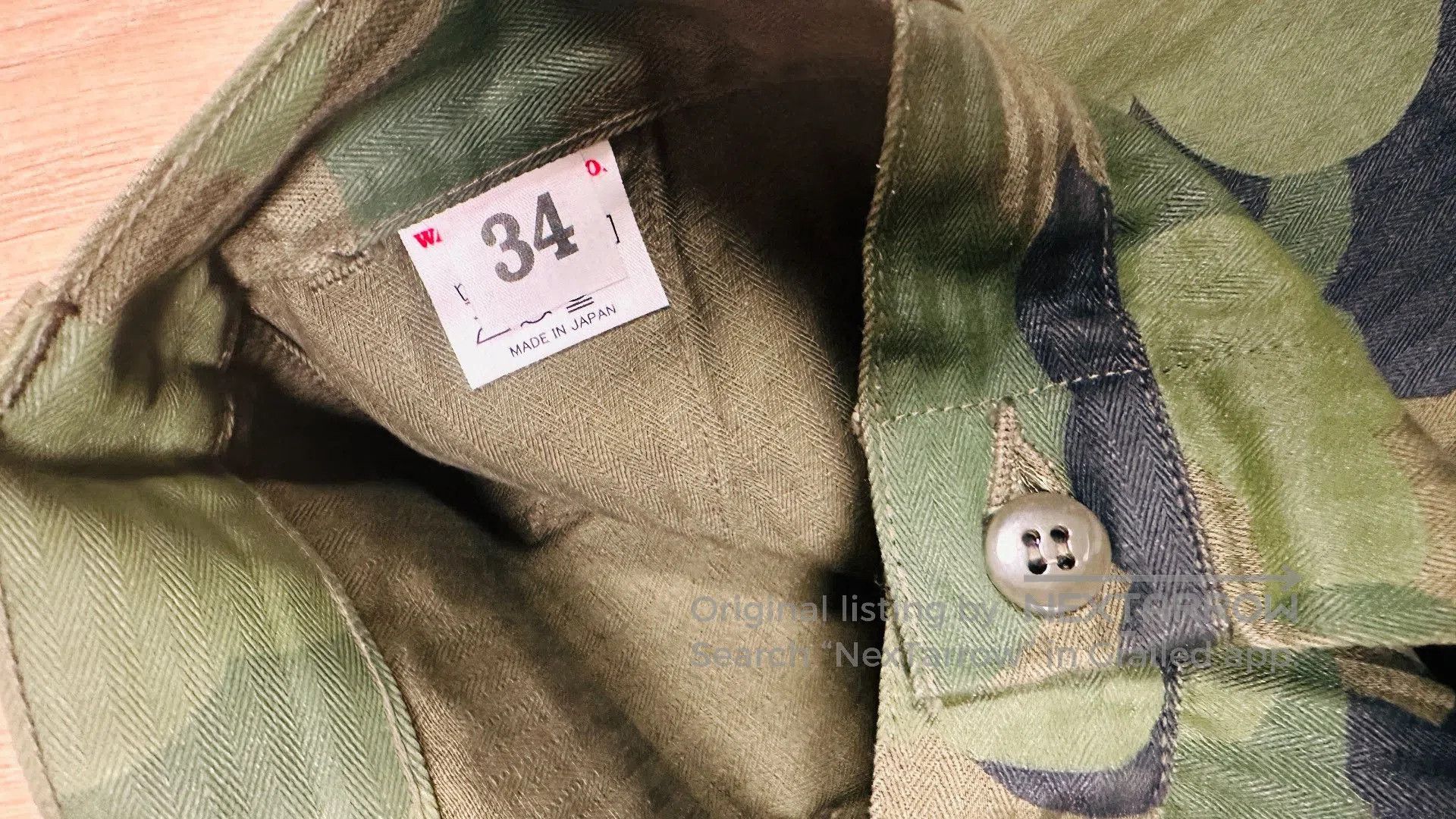 Warehouse USMC P53 Camo Cargo Pants. Size US 31 - 2 Thumbnail