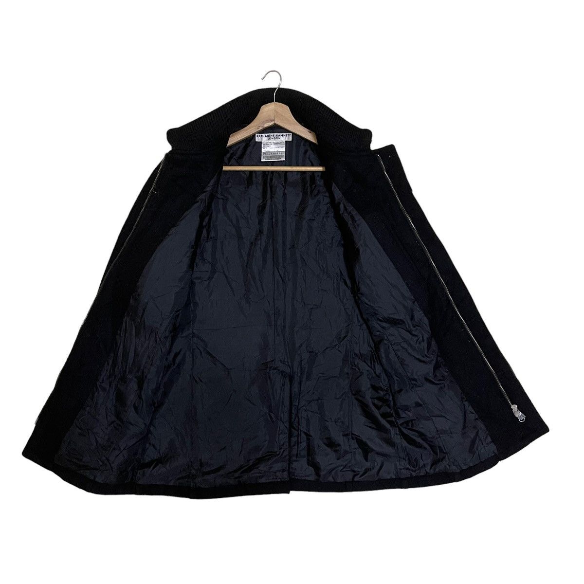 Beauty Beast × Designer × Katharine Hamnett London Katharine Hamnett London Zipper Wool Jacket Size US M / EU 48-50 / 2 - 9 Thumbnail