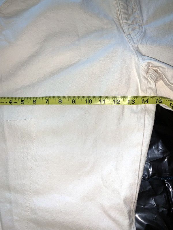 Calvin Klein CALVIN KLEIN JEANS EARLY 2000'S Y2K CREAM BAGGY FIT JEANS Size US 36 / EU 52 - 6 Thumbnail