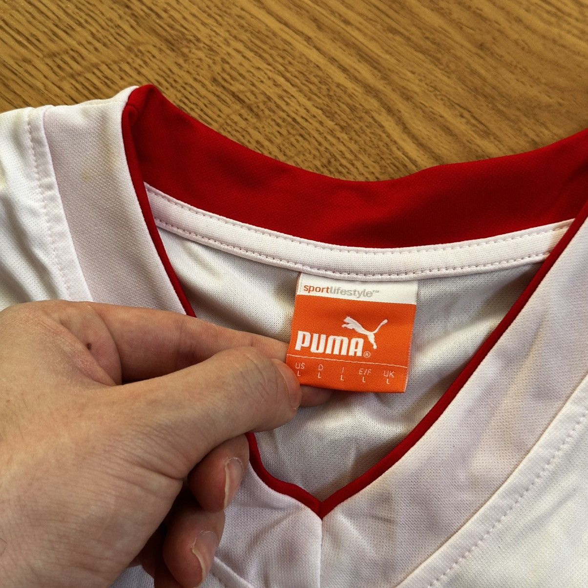 Puma Stevenage Borough FC home shirt Puma 2012 Size US L / EU 52-54 / 3 - 5 Thumbnail