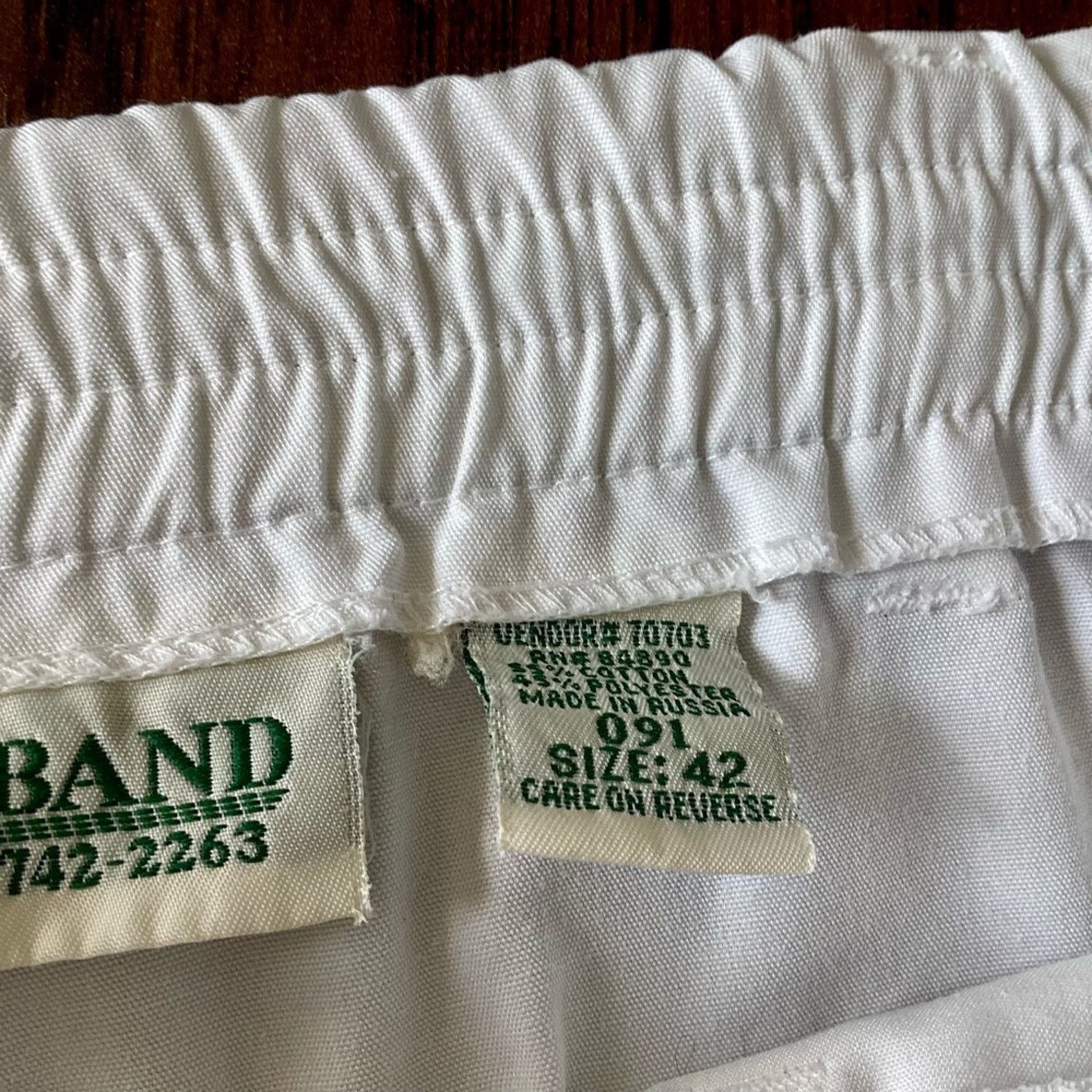 Haband Haband White Summer Shorts Size US 42 / EU 58 - 3 Thumbnail