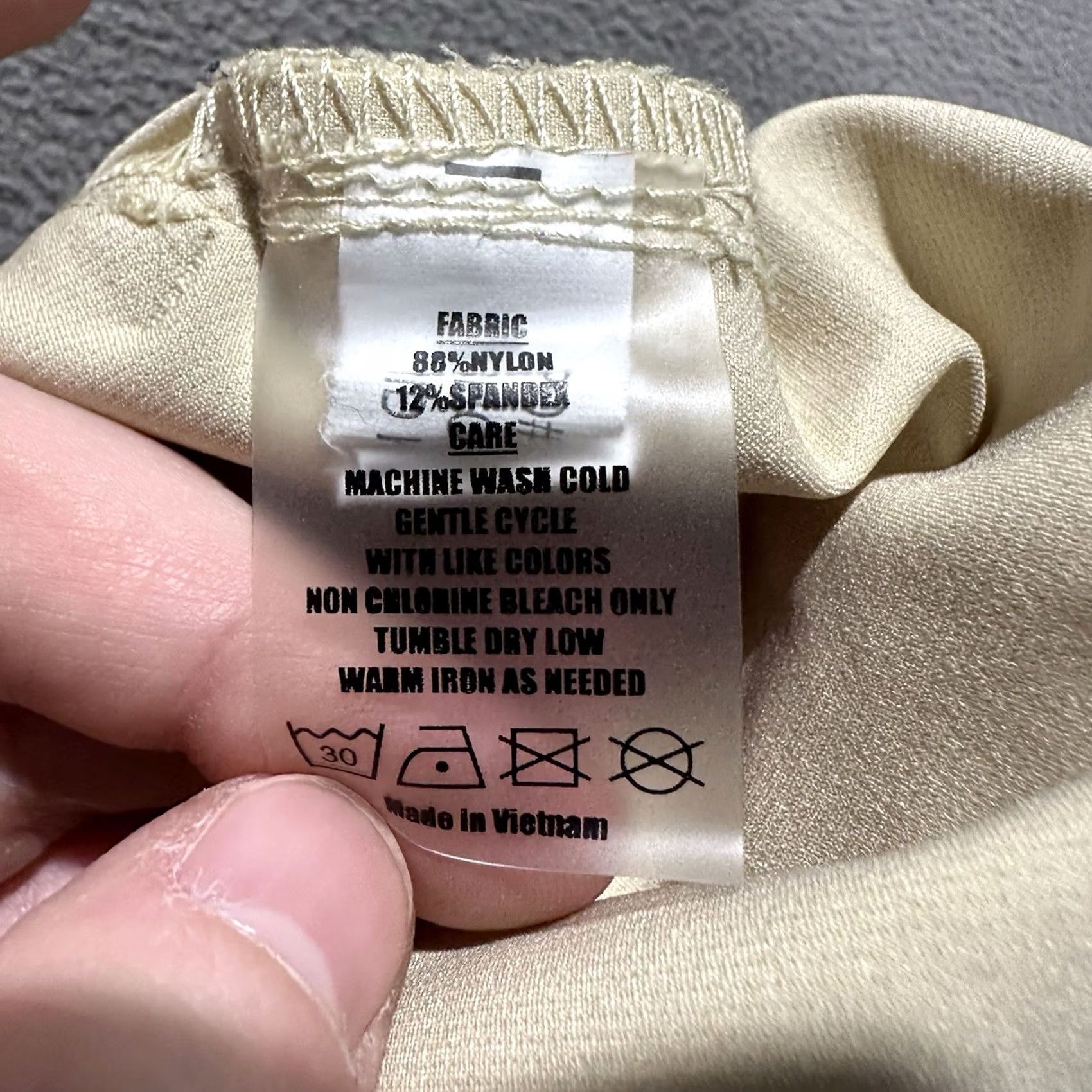 Vintage State and Liberty Shorts Mens 34 Khaki Performance Stretch Athletic Golf Shorts Size US 34 / EU 50 - 4 Thumbnail