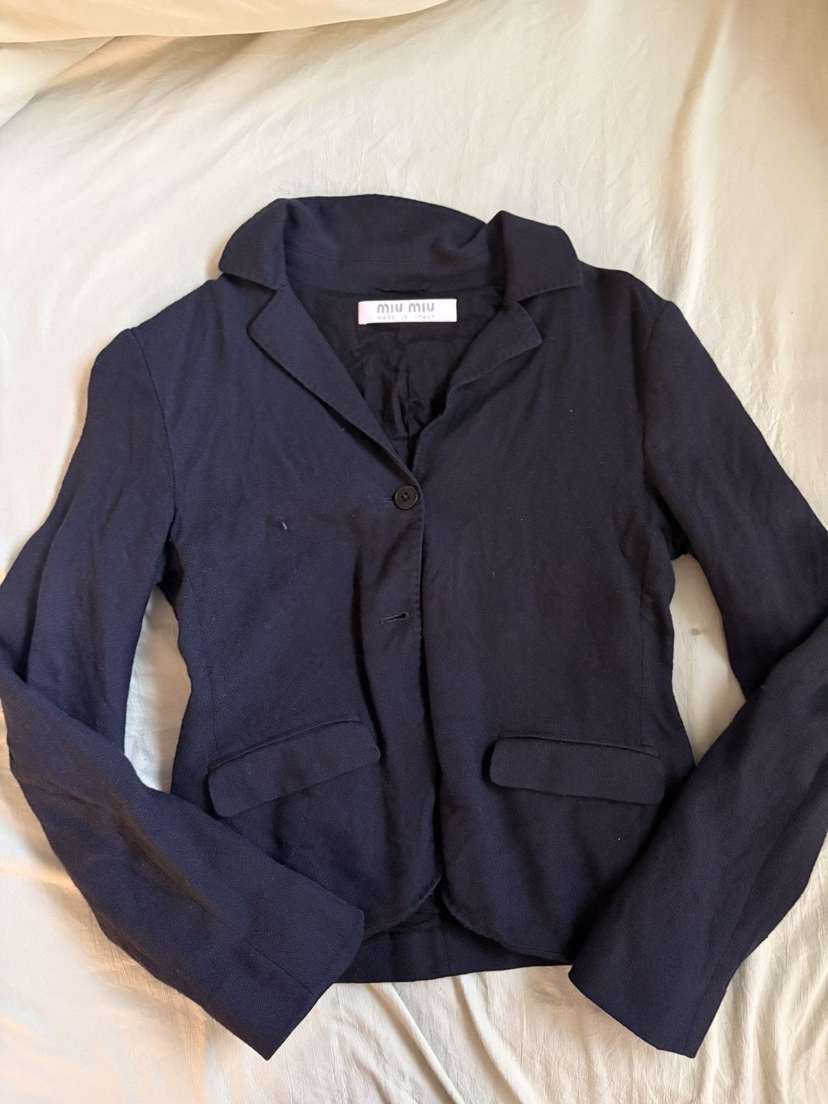Miu Miu Miu miu vintage blazer Size S / US 4 / IT 40 - 1 Thumbnail