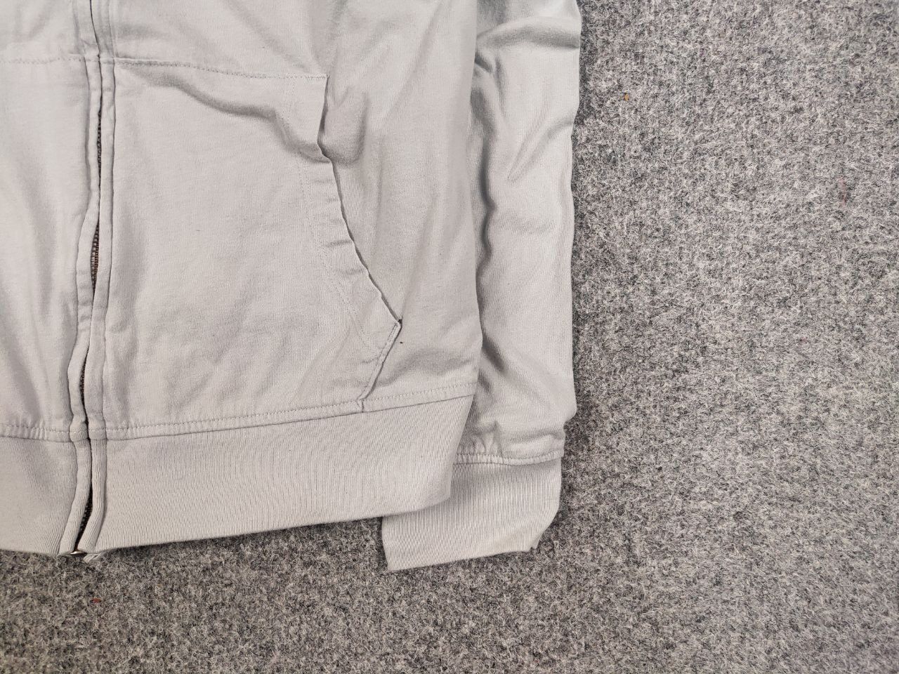 Allsaints Allsaints Brace Full Zip Light BlueGray Hoodie Vintage Style Size US M / EU 48-50 / 2 - 10 Thumbnail