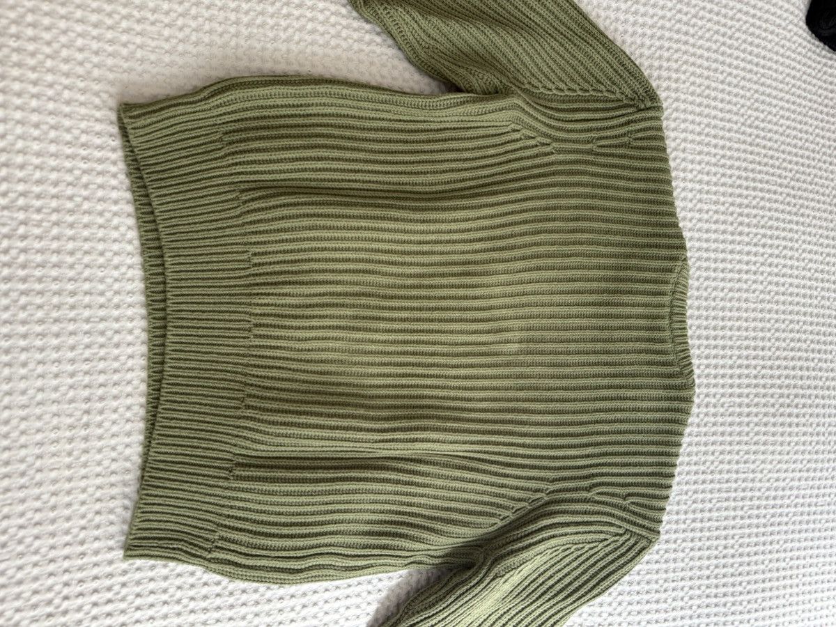 Aime Leon Dore Aimé Leon Dore Waffle Knit Sweater — Capulet Olive, Small Size US S / EU 44-46 / 1 - 5 Thumbnail