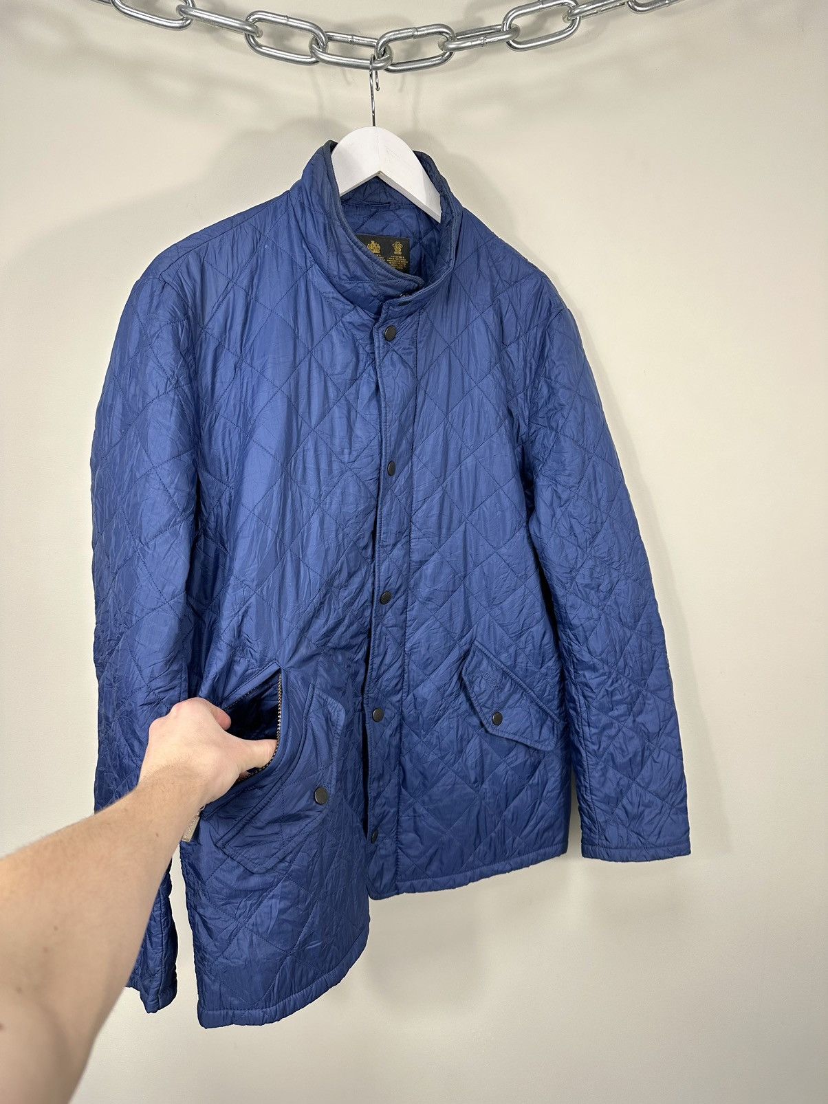 Barbour Vintage Barbour Flyweight Chelsea Heritage Quilted Jacket Size US L / EU 52-54 / 3 - 4 Thumbnail