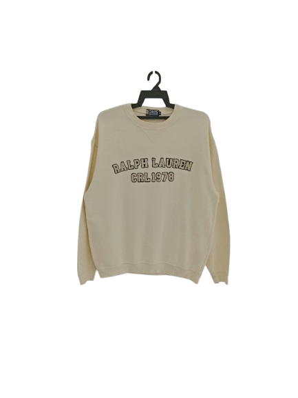 Chaps Ralph Lauren Vintage Chaps Ralph Lauren Sweatshirt Spell out Logo Size US M / EU 48-50 / 2 - 1 Thumbnail