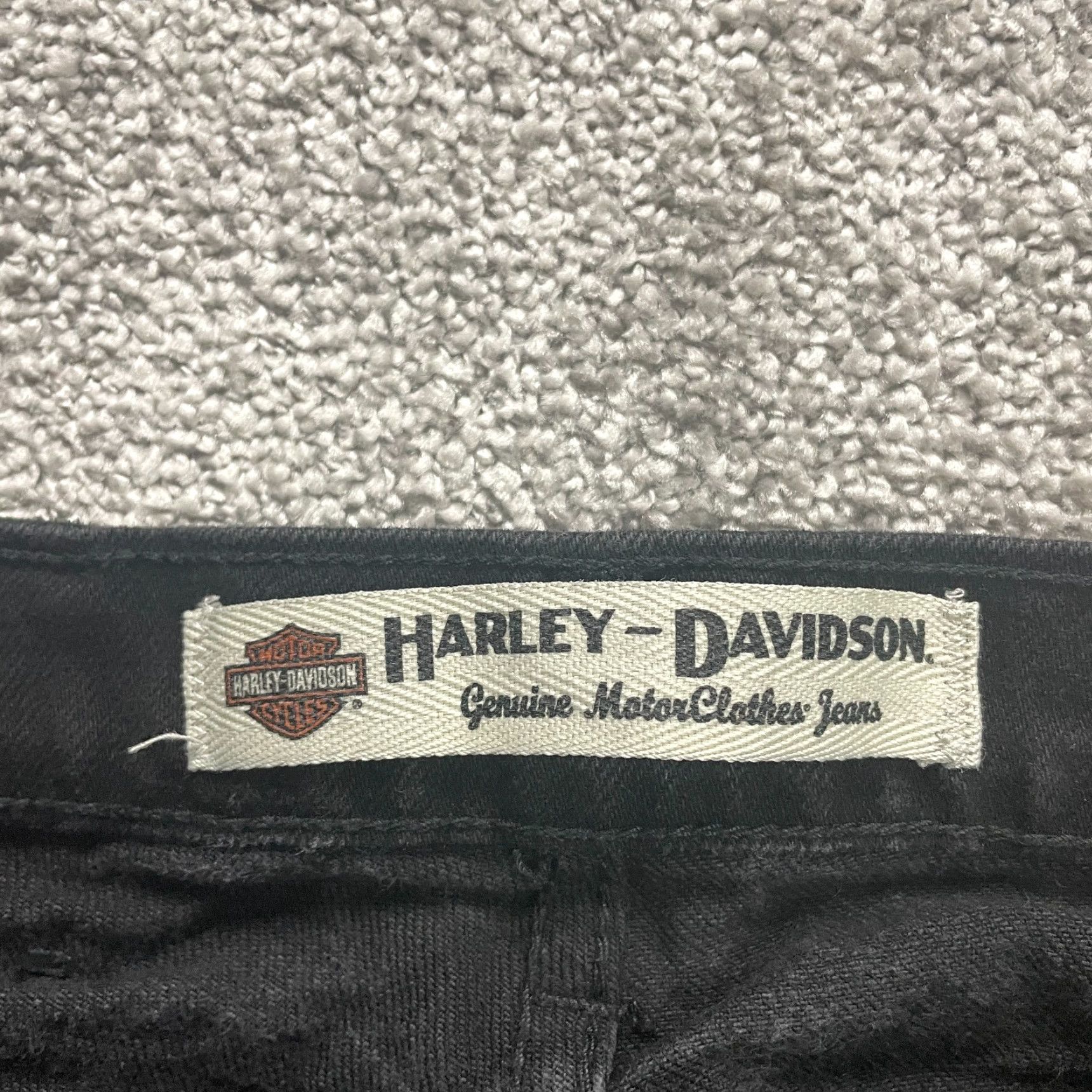 Harley Davidson Harley-Davidson Jeans Denim Straight 4P Women Black 28x28 Vintage? No Size 27" / US 4 / IT 40 - 7 Thumbnail