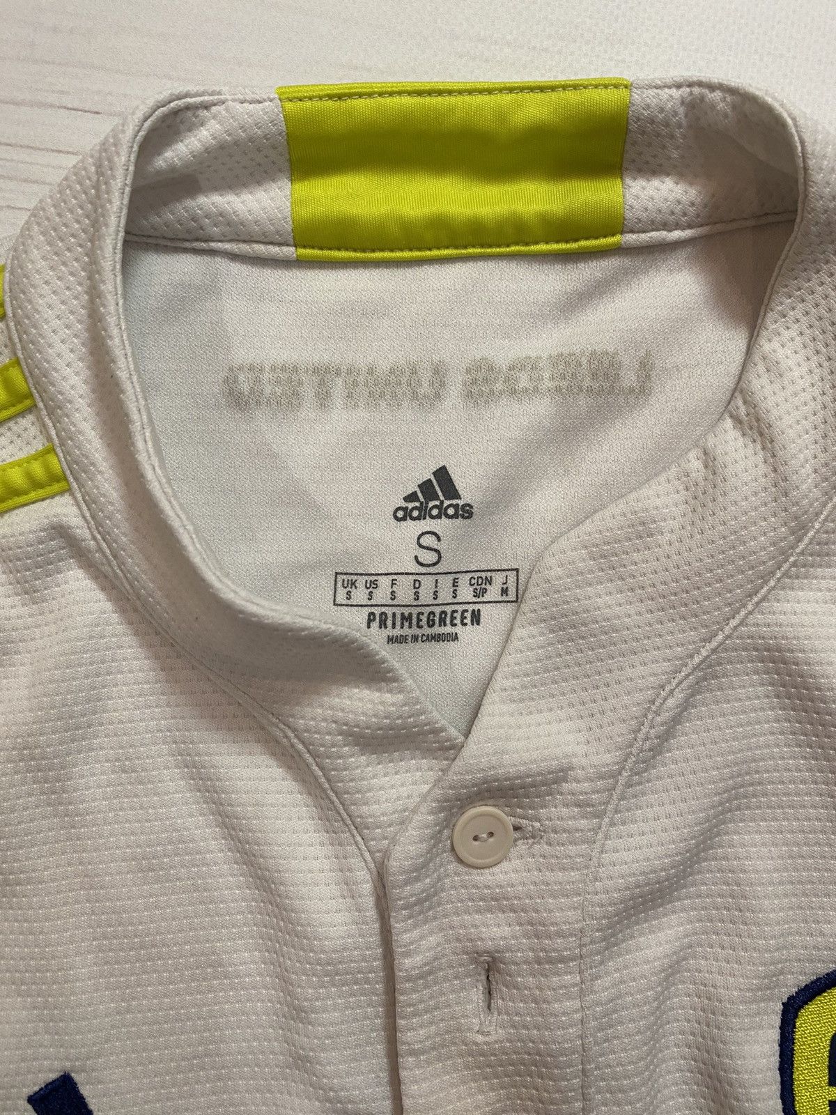 Adidas Adidas Leeds United 2020/21 home football y2k t shirt Size US S / EU 44-46 / 1 - 3 Thumbnail