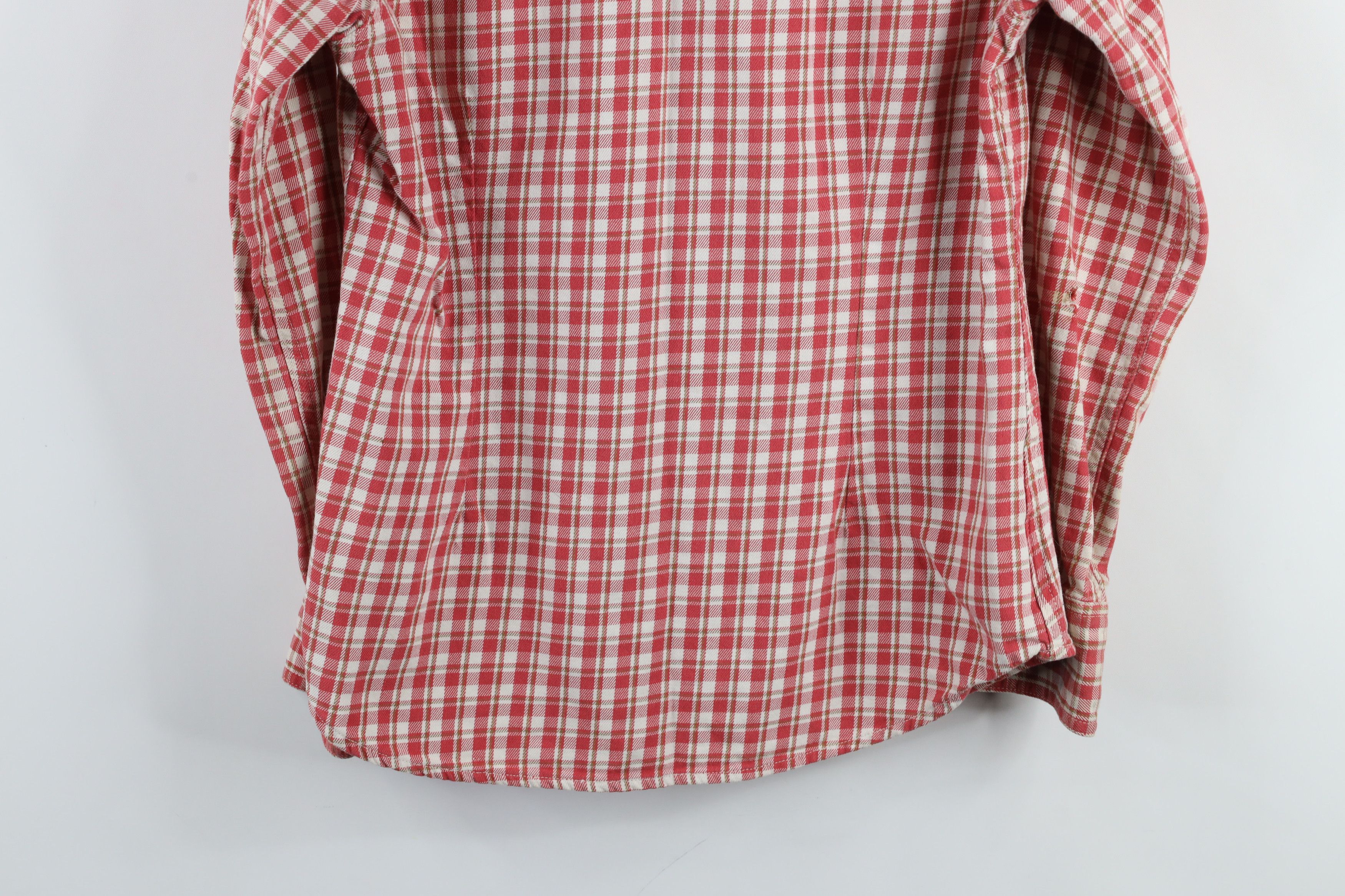 Ariat × Vintage Ariat FR Fire Flame Resistant Flannel Work Button Shirt Size M / US 6-8 / IT 42-44 - 21 Thumbnail