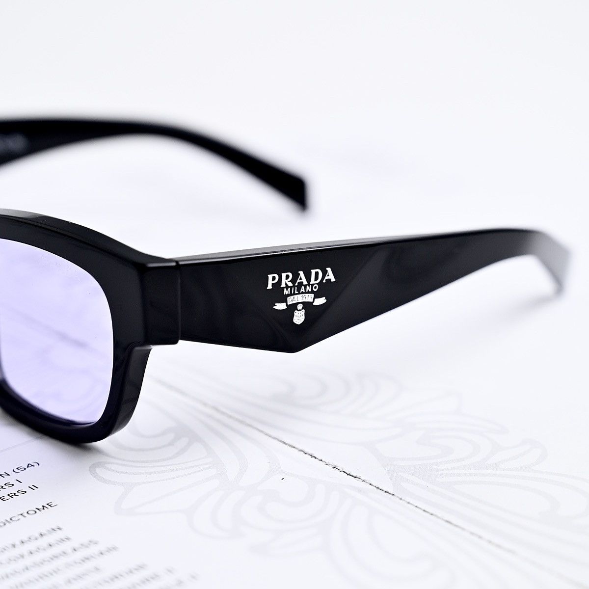 Prada PRADA 0PR B09S SUNGLASSES Size ONE SIZE - 3 Thumbnail