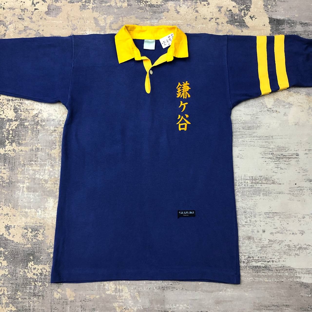 Japanese Brand T77 VTG SUZUKI KAMAGAYA FOOTBALL GEAR LONGSLEEVE TEE Size US M / EU 48-50 / 2 - 3 Thumbnail