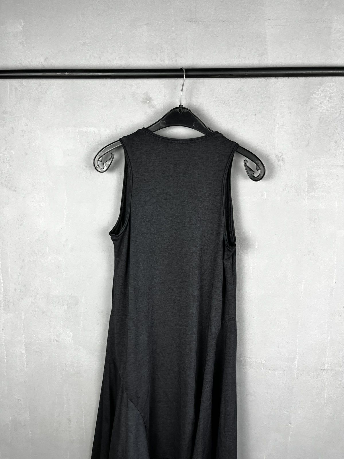 Allsaints AllSaints Tany Loire Asymmetric Dress Washed Black Size M / US 6-8 / IT 42-44 - 8 Thumbnail