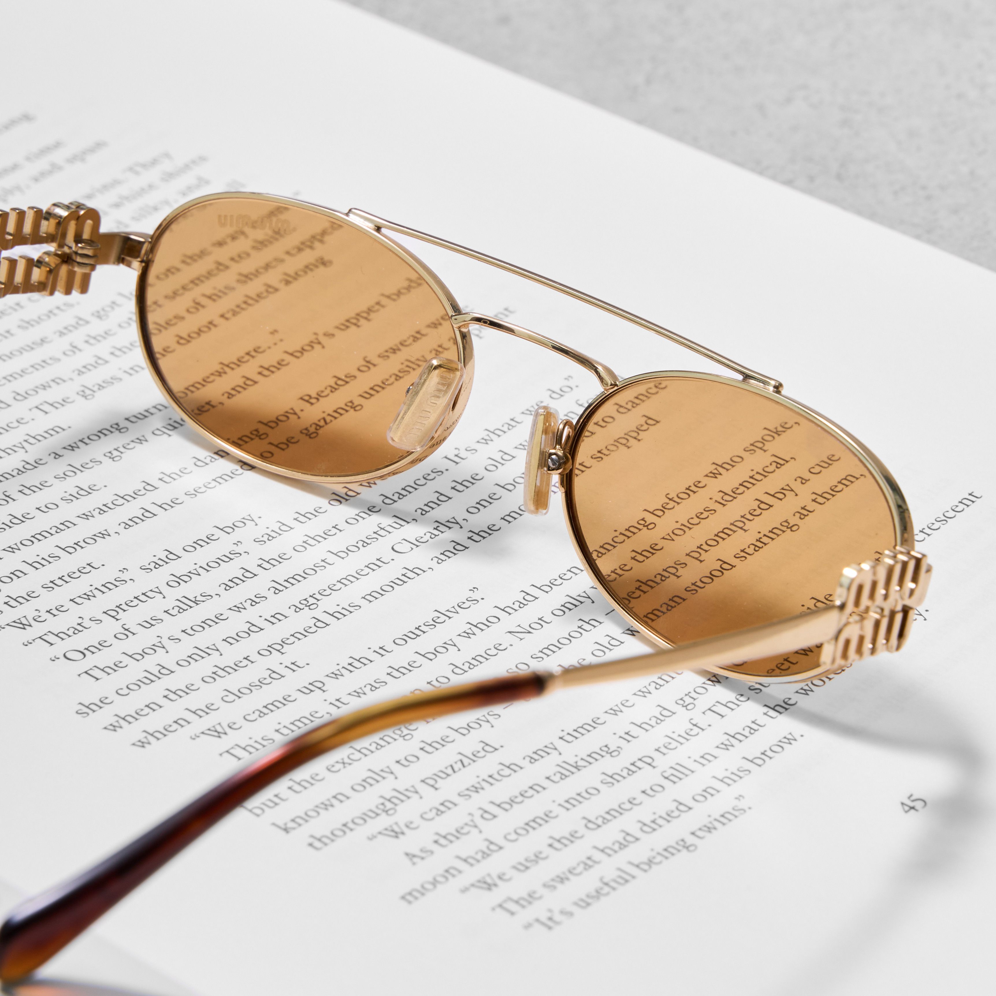 Miu Miu MIU MIU MU 54ZS 5AK40D Sunglasses Size ONE SIZE - 8 Thumbnail