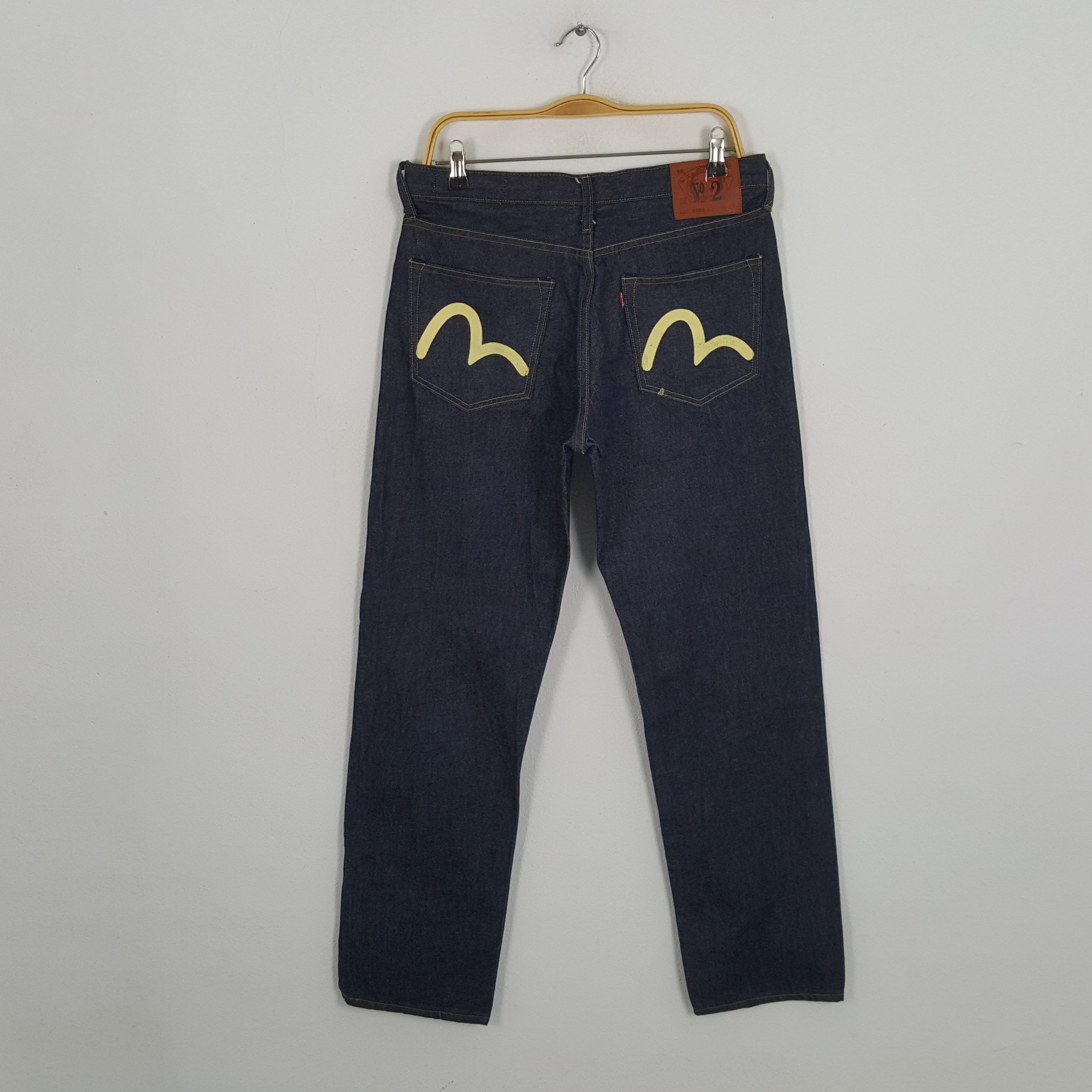 Evisu × Japanese Brand × Vintage Vintage EVISU Japanese Brand Daicock Custom Denim Jeans Size US 32 / EU 48 - 4 Thumbnail
