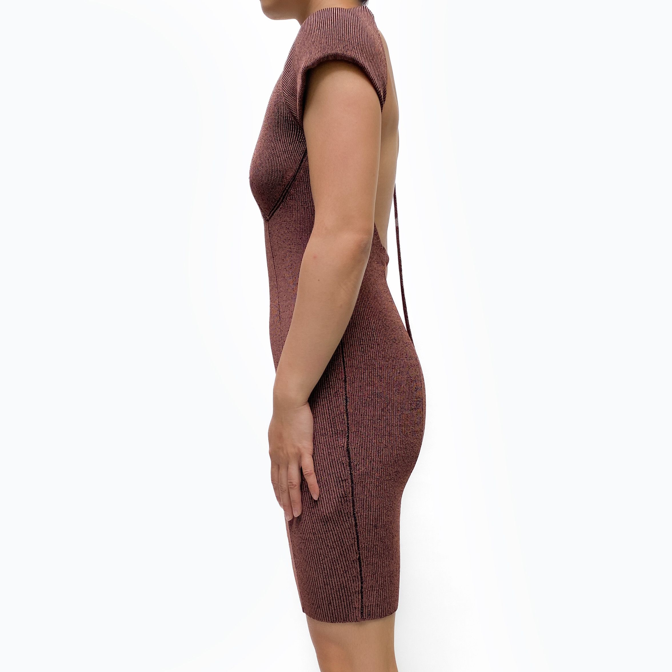 ISA BOULDER ISA BOULDER Brown Shield Dress Size S / US 4 / IT 40 - 3 Thumbnail