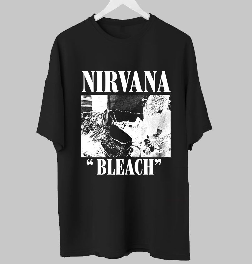 Band Tees Nirvana Alternative Rock Band T-shirt Tee for Fans Size US L / EU 52-54 / 3 - 4 Thumbnail