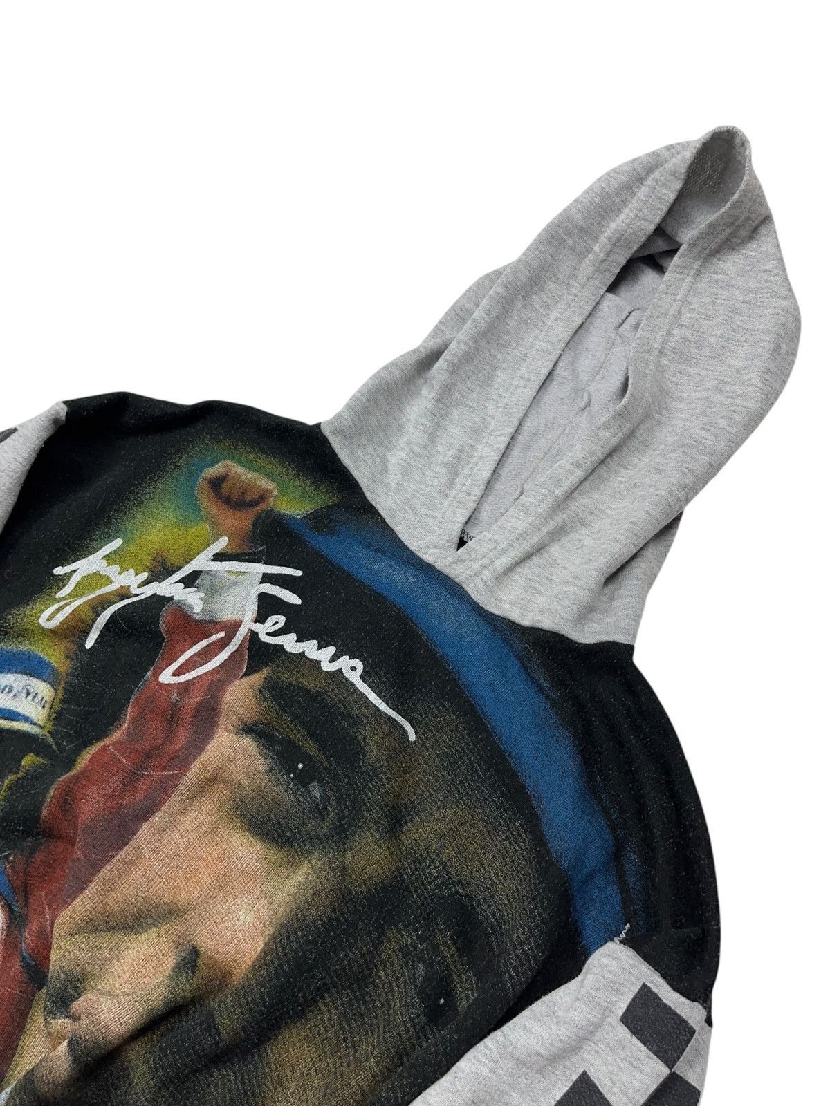 Formula 1 × Vintage Vintage Ayrton Senna All Over Print Hoodie Racing F1 Honda Size US M / EU 48-50 / 2 - 6 Thumbnail