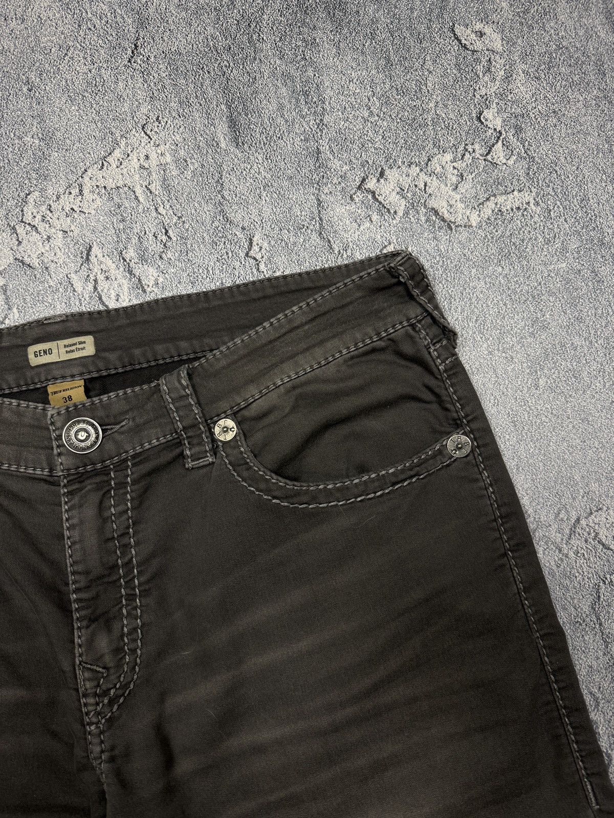 Japanese Brand Rare Denim True Religion Pants Jeans Made In Mexico Size 38 Size US 38 / EU 54 - 6 Thumbnail
