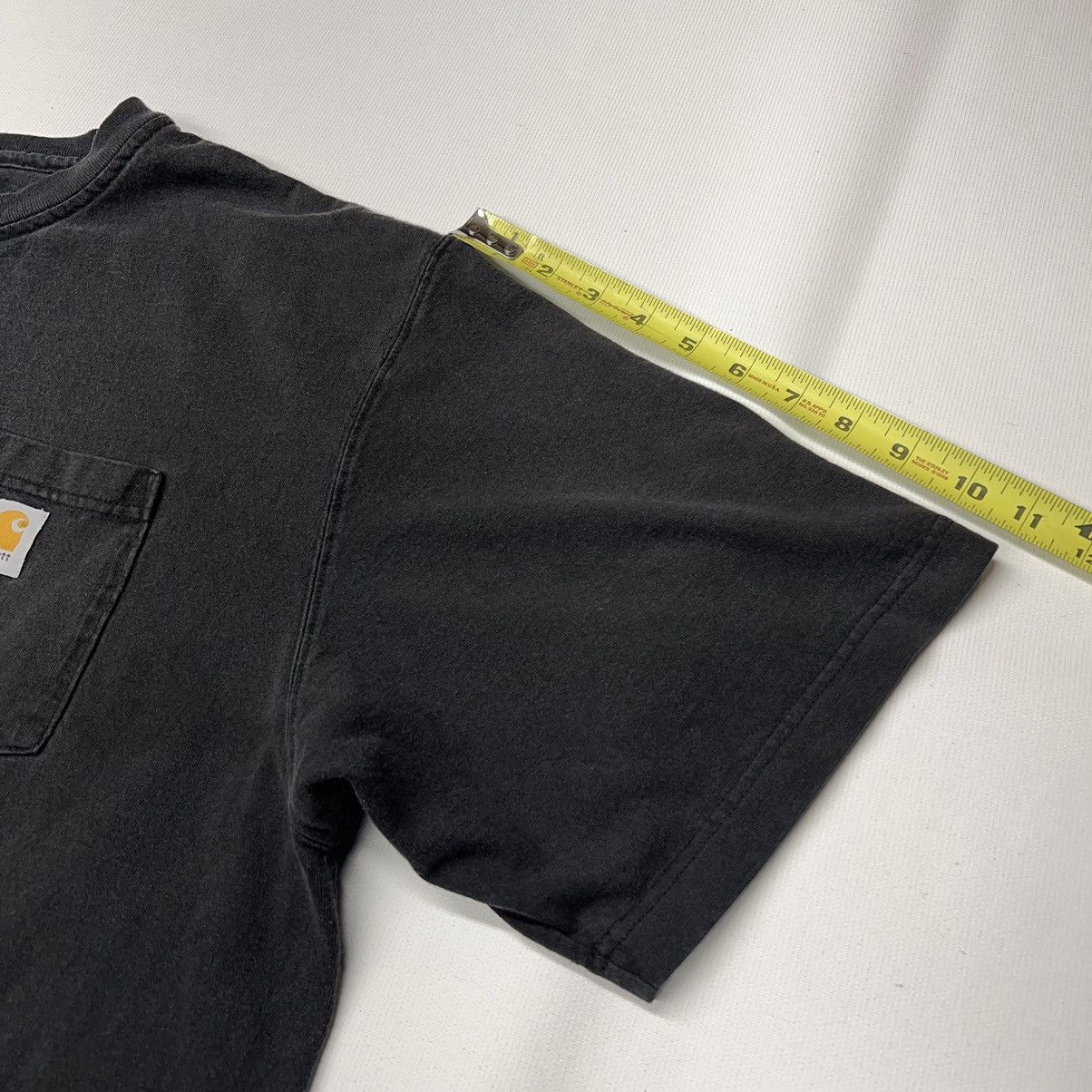 Carhartt × Vintage Carhartt Tee Shirt Black Original Fit Pocket Button Workwear Size US XL / EU 56 / 4 - 19 Thumbnail