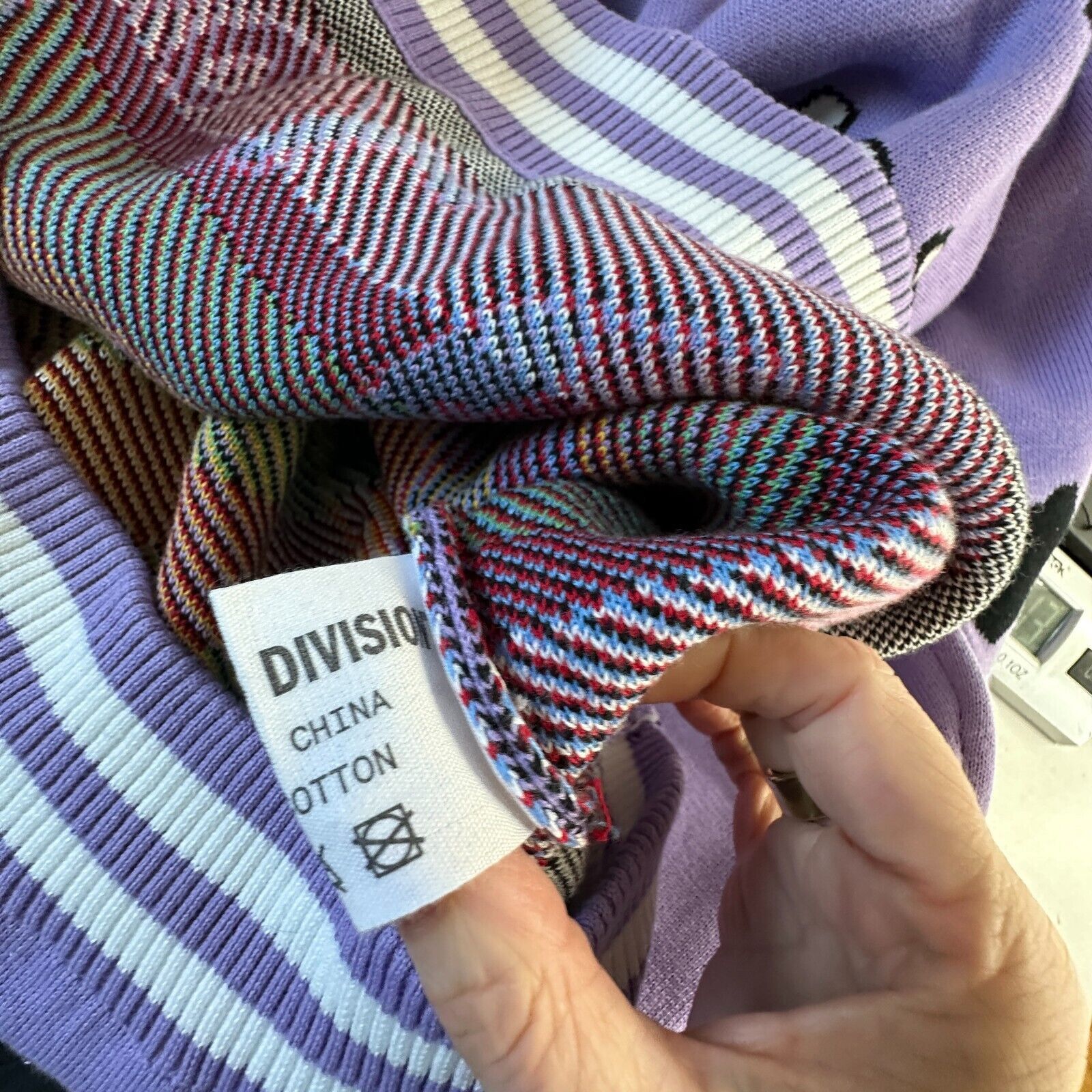 Other Outsiders Division Purple Art School Graphic Sweatshirt M Size M / US 6-8 / IT 42-44 - 11 Thumbnail