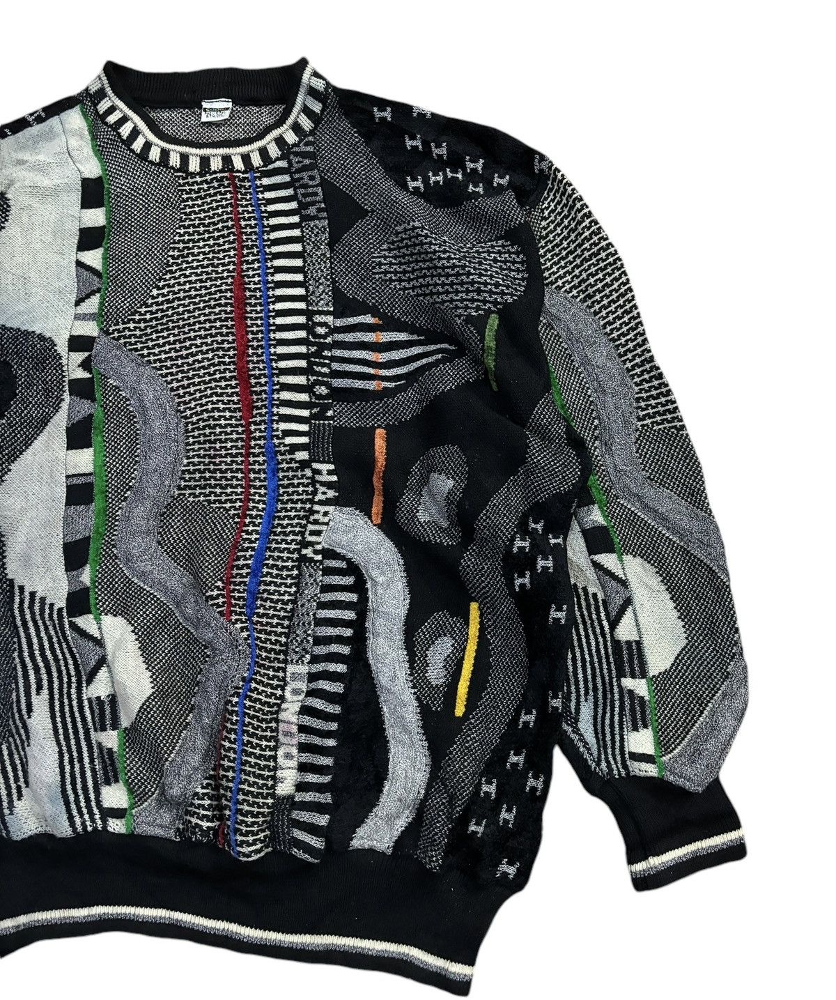 Coogi RARE🔥VINTAGE COOGI ARCHIEVE MULTICOLOUR KNITWEAR Size US XL / EU 56 / 4 - 8 Thumbnail