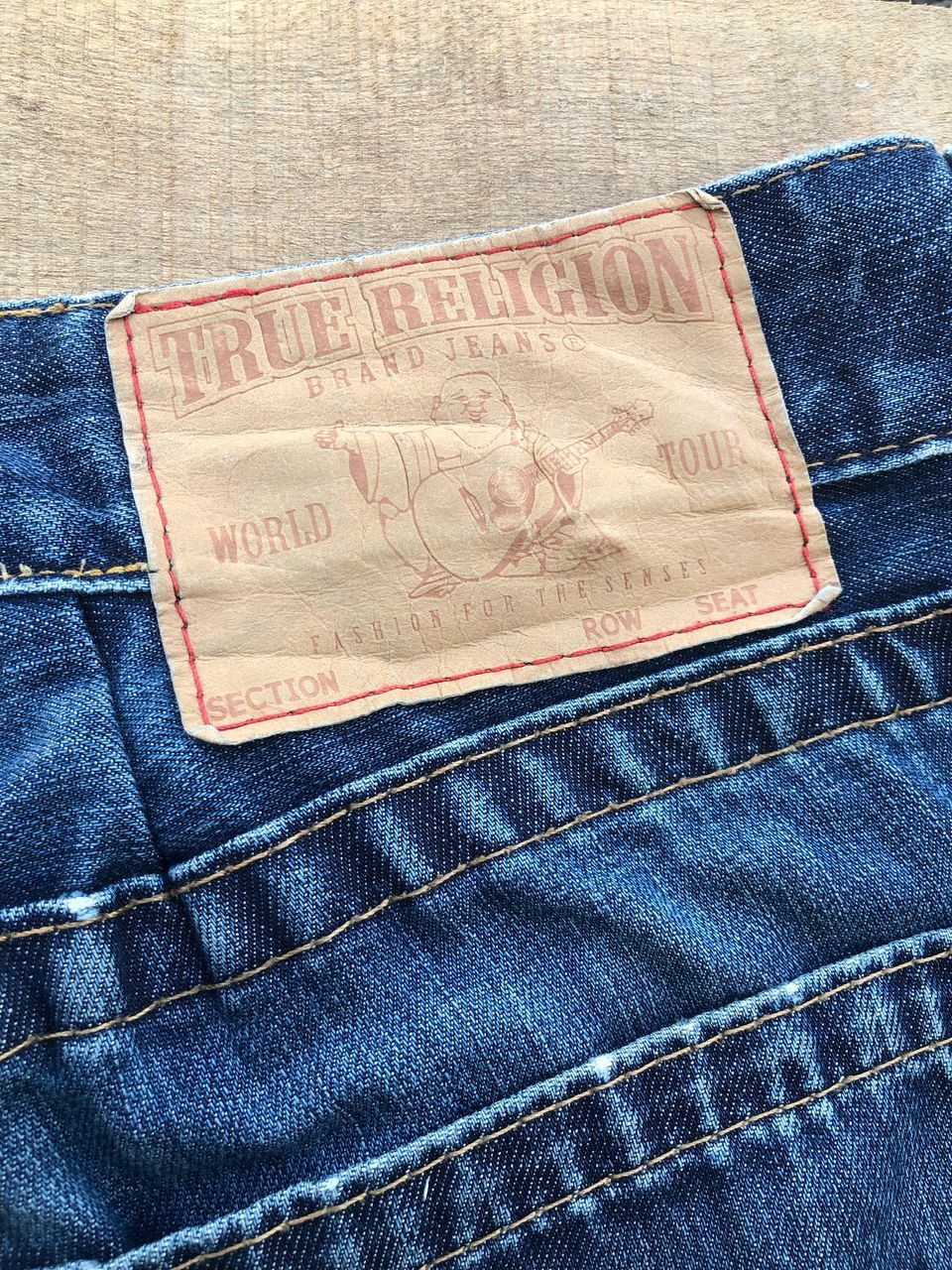 True Religion True Religion Denim Jeans Distressed Size 31" - 3 Thumbnail
