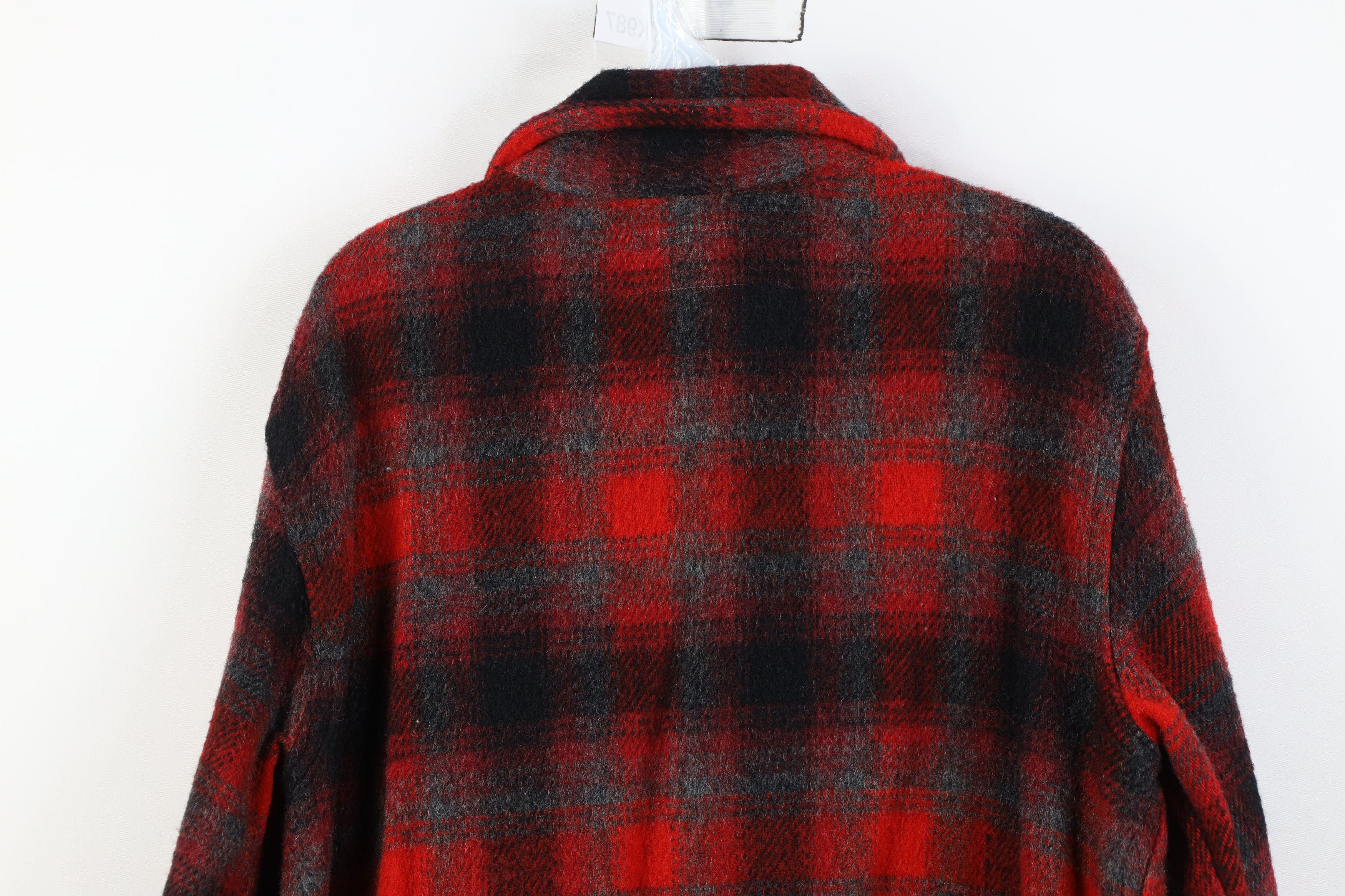 Vintage Vintage 60s Streetwear Full Zip Shirt Jacket Jac Shirt USA Size US M / EU 48-50 / 2 - 13 Thumbnail