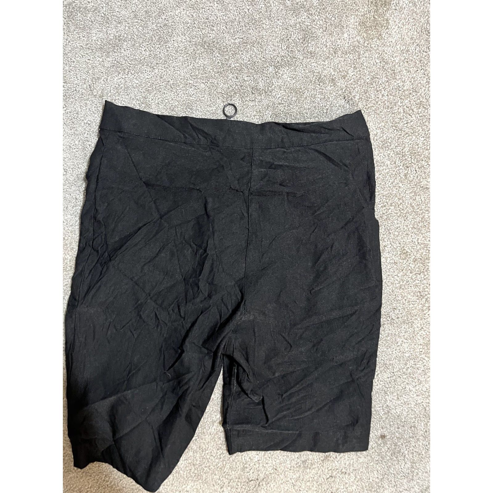 Urban Outfitters Urban Outfitters Black Zip Up Bermuda Shorts Women’s Large Comfort Stretch Size 36" / US 14 / IT 50 - 3 Thumbnail