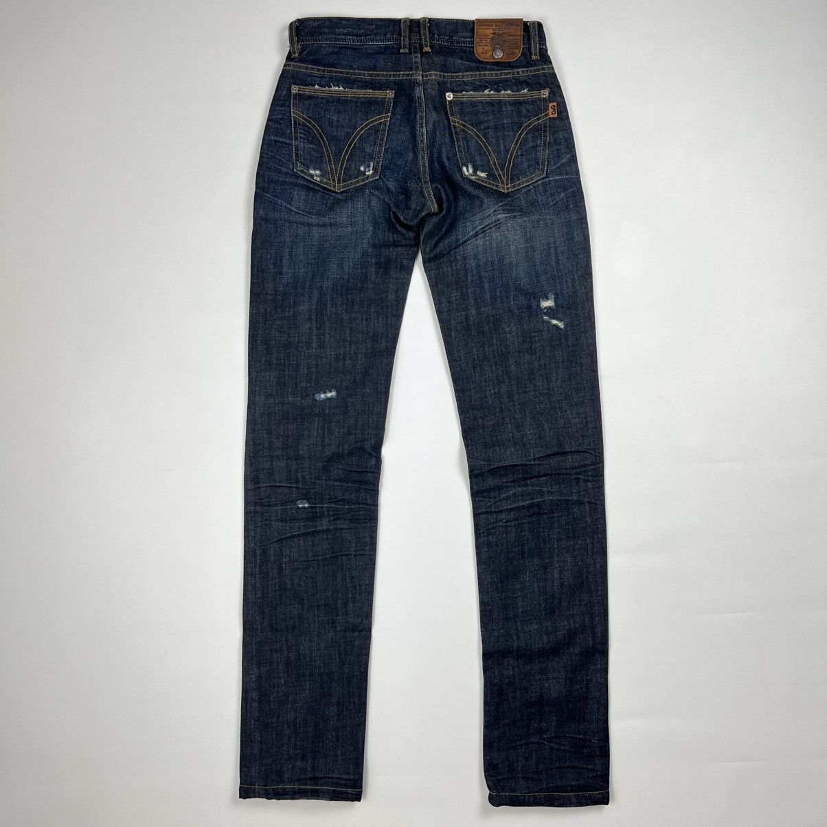 Dolce & Gabbana × Vintage Dolce Gabbana vintage distressed denim jeans Size 28" / US 6 / IT 42 - 8 Thumbnail