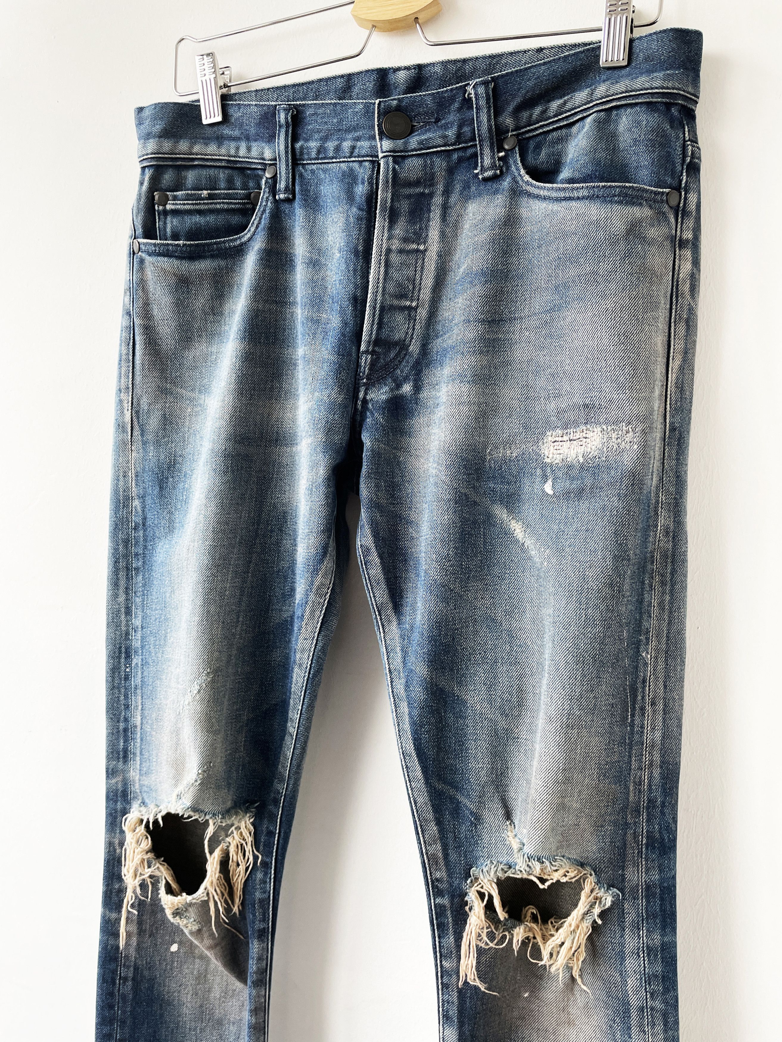 John Elliott Cast 2 Harlot distressed jeans Size US 30 / EU 46 - 2 Thumbnail