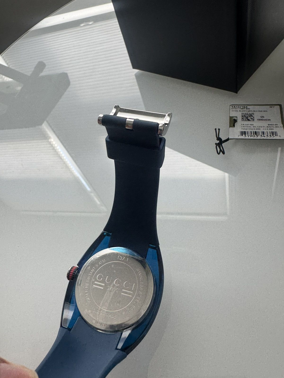 Gucci Gucci Watch - Blue Size ONE SIZE - 12 Thumbnail