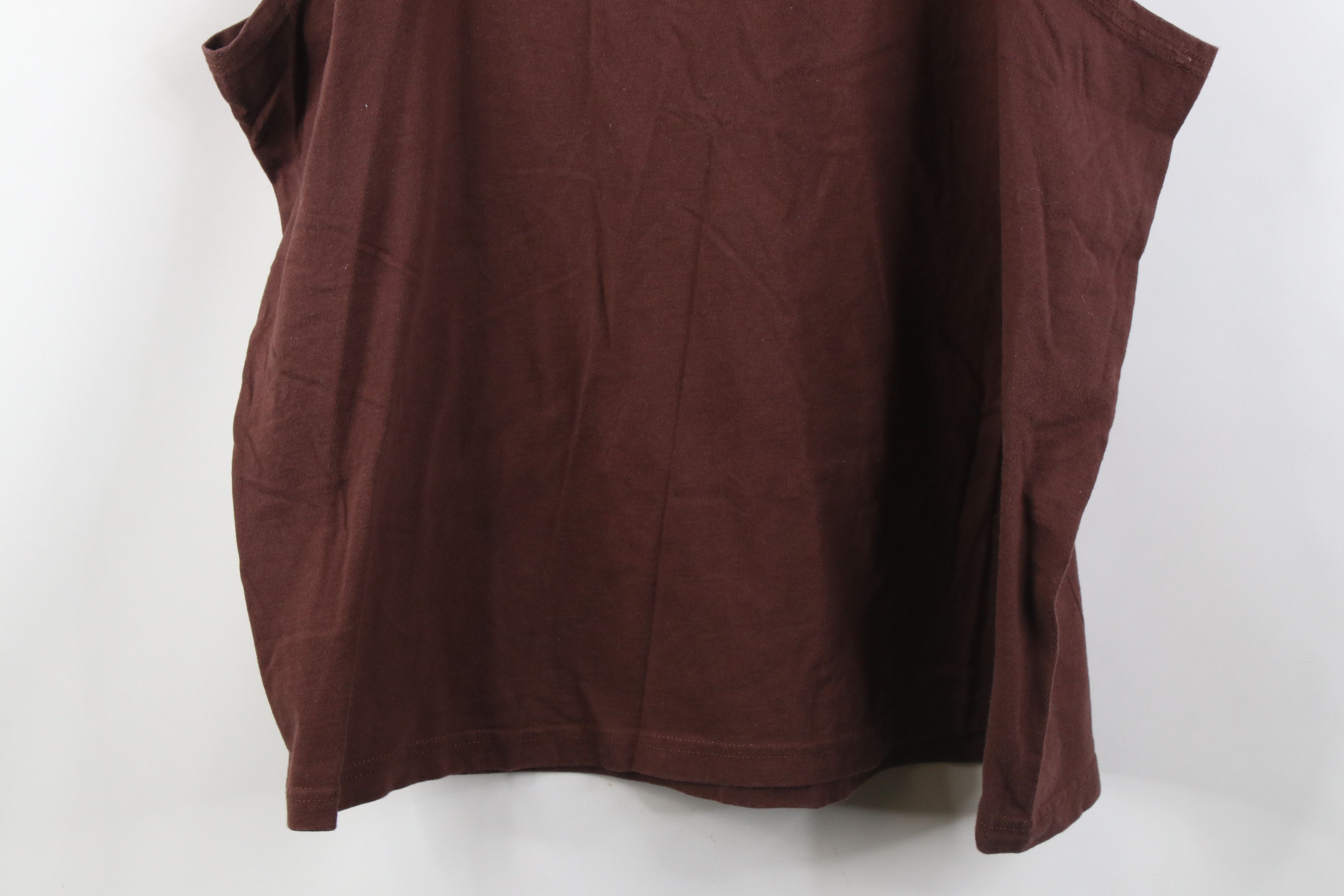 Vintage Vintage 90s Browns Football Tank Top T-Shirt Brown Cotton Size US XL / EU 56 / 4 - 9 Thumbnail