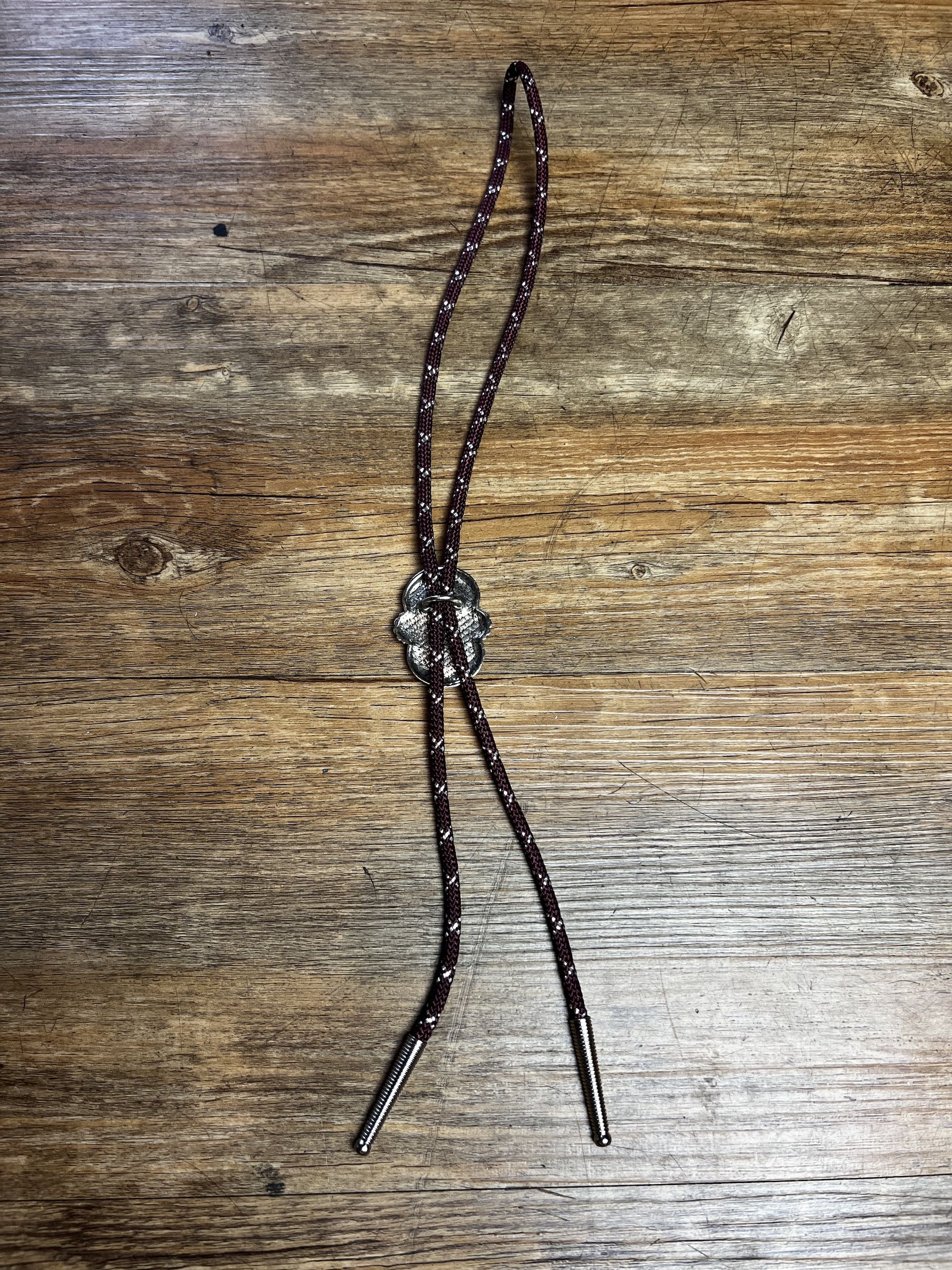Vintage Vintage Western Turquoise and Silver Bolo Braided Neck Tie Size ONE SIZE - 5 Thumbnail