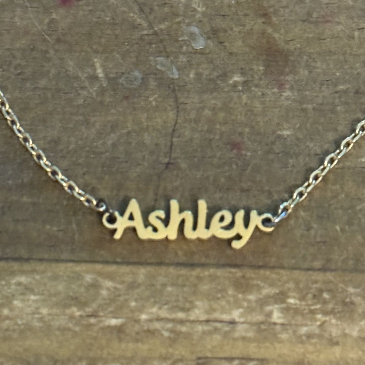 Other Dainty gold tone Ashley name bracelet Size ONE SIZE - 4 Thumbnail