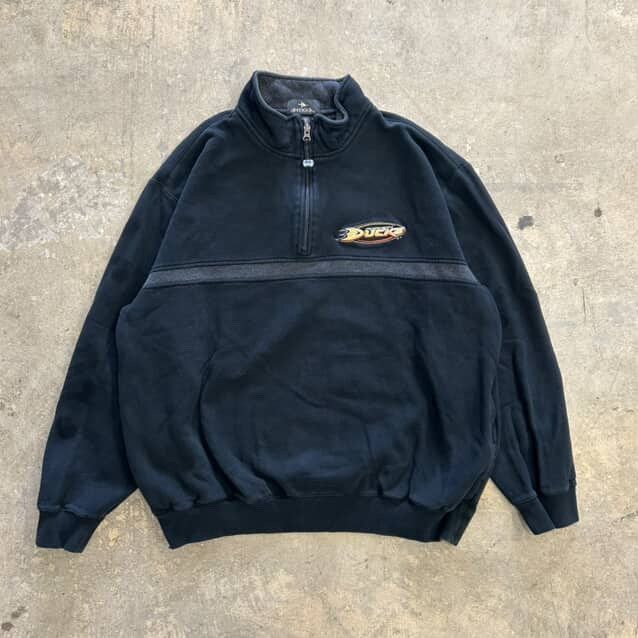 Vintage Vintage Anaheim Ducks Hockey Quarter Zip Size US XL / EU 56 / 4 - 1 Thumbnail