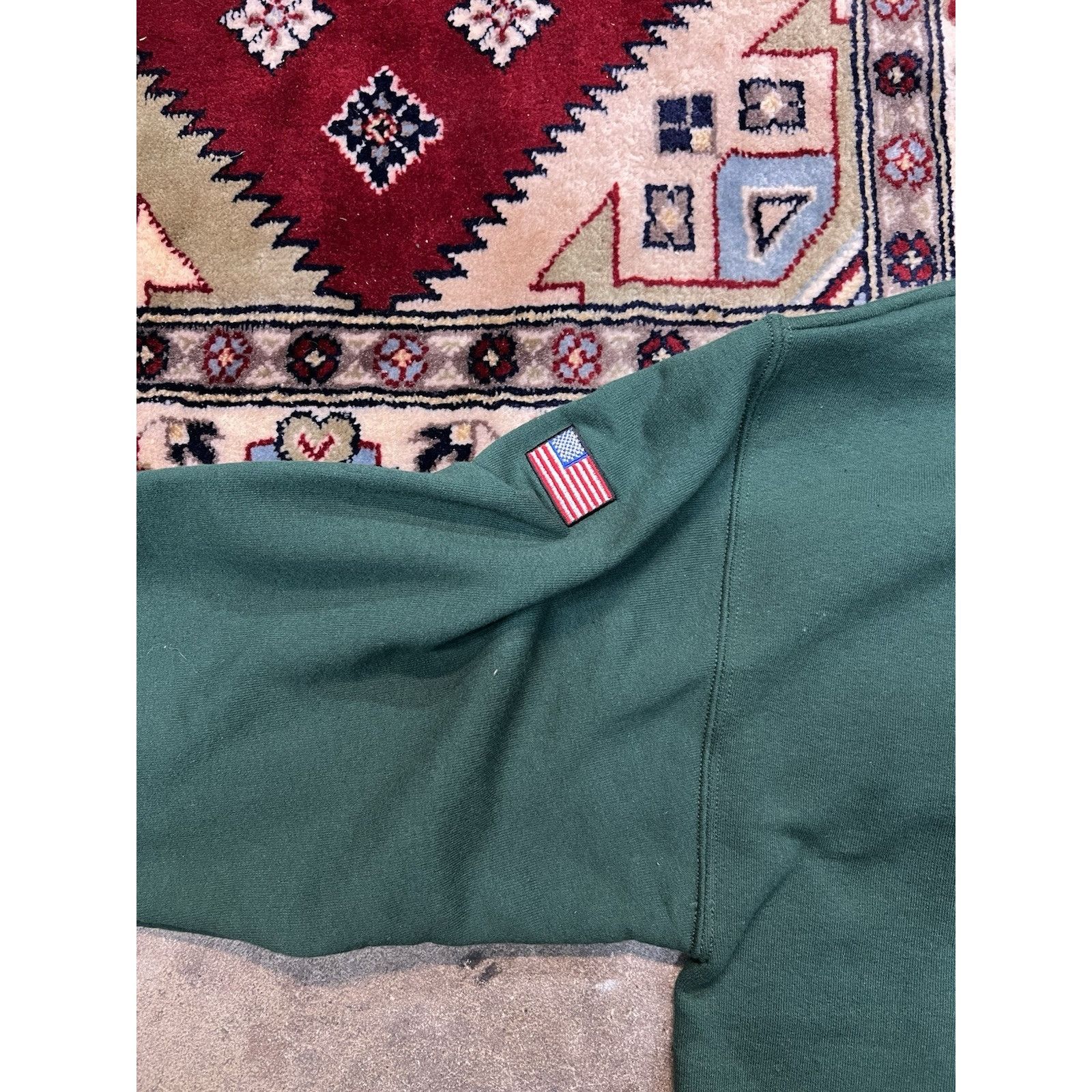 Other Million Air Hollywood Burbank Sweatshirt Men L Green AV Fuel Size US L / EU 52-54 / 3 - 5 Thumbnail