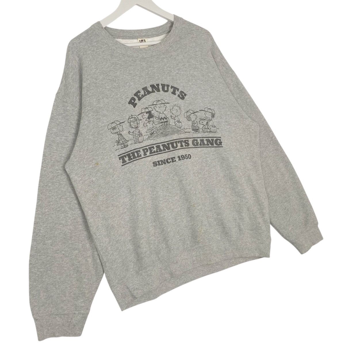 Other Vintage Peanuts Snoopy Printed Crewneck Sweatshirt Gray Size US L / EU 52-54 / 3 - 3 Thumbnail