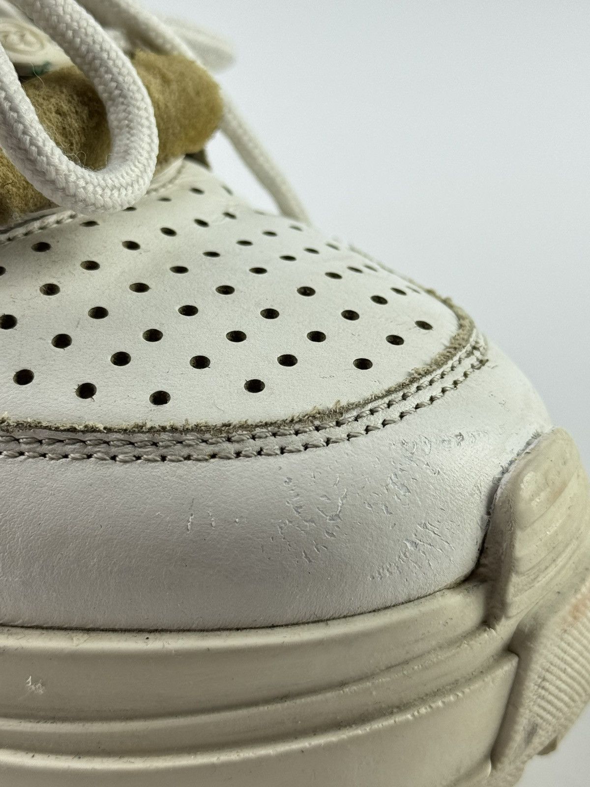 Maison Margiela Maison Margiela Low Top Retro Fit Platform Leather Sneakers Size US 8 / EU 41 - 15 Thumbnail