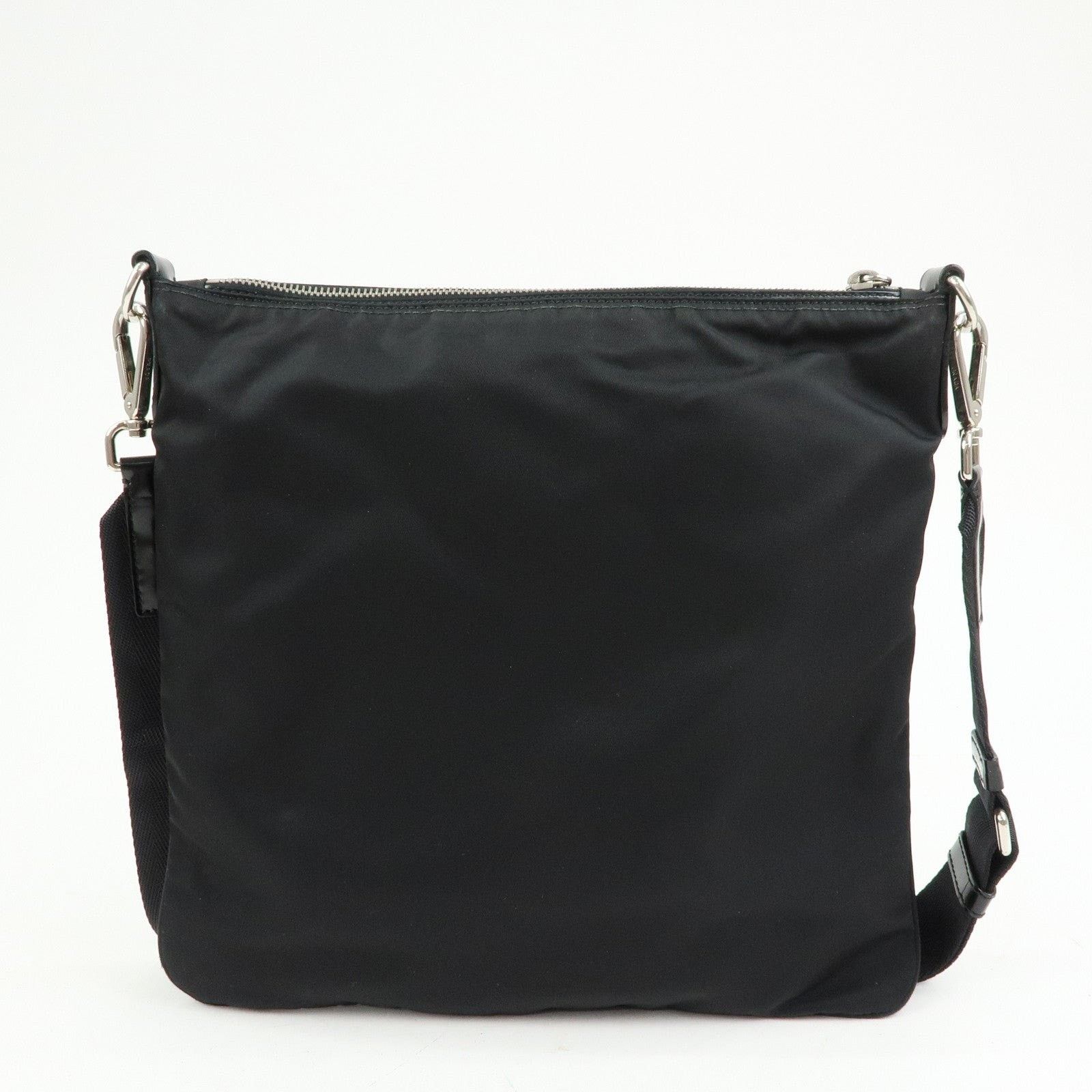 Prada Prada Triangle Logo Nylon Crossbody Bag Black Size ONE SIZE - 2 Thumbnail