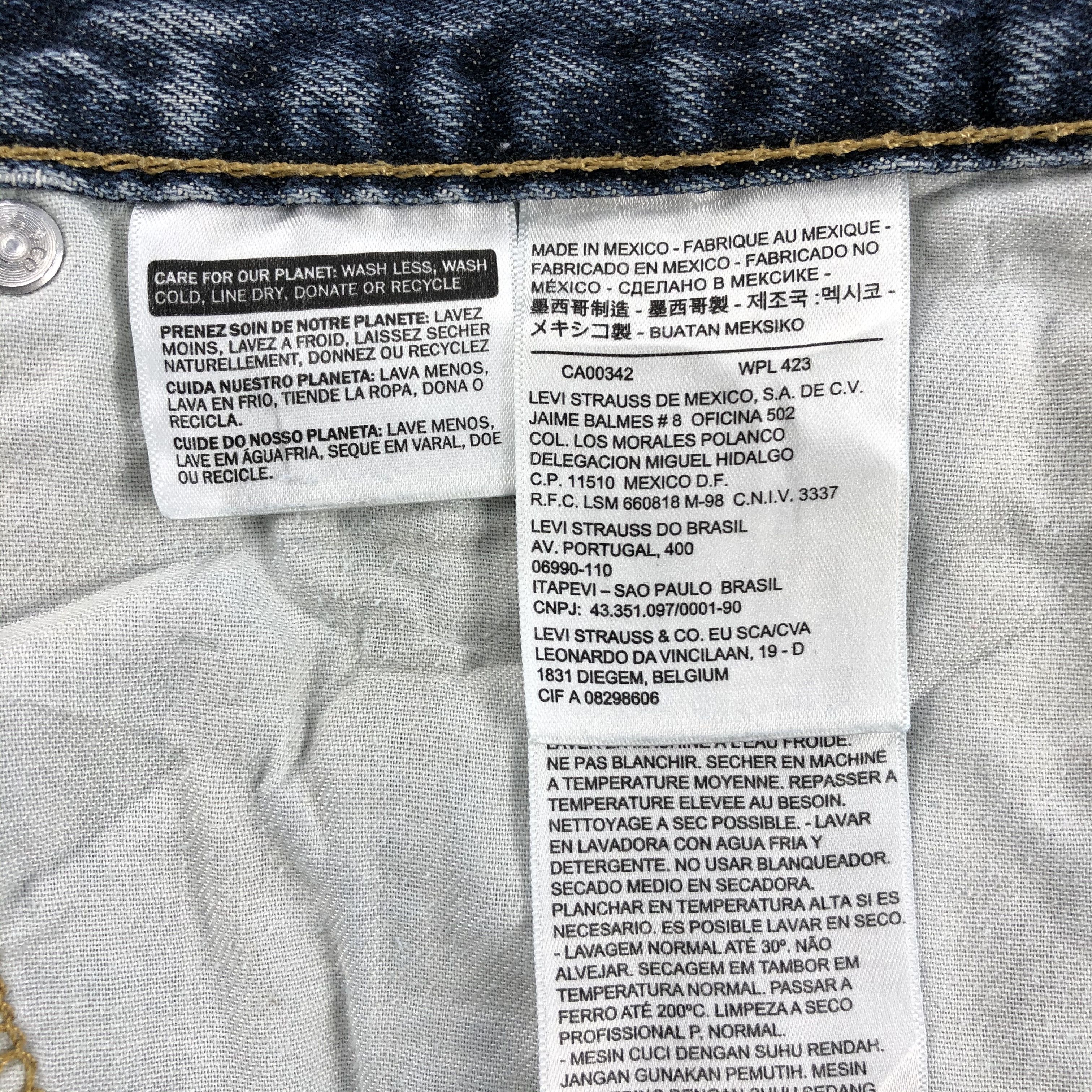 Levi's × Vintage Vintage Blue Wash Levis 505 Jeans-JM1208 Size US 39 - 11 Thumbnail