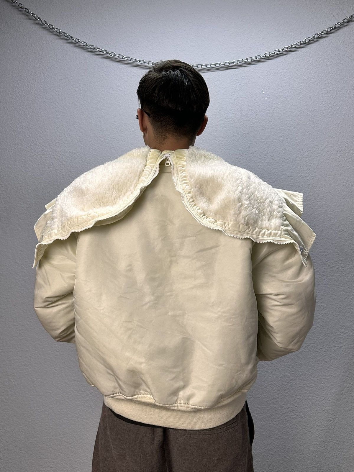 user_d85c9afd様 Vintage Alpha Industries Jacket Fur Ifsixwasnine Y2K Japan