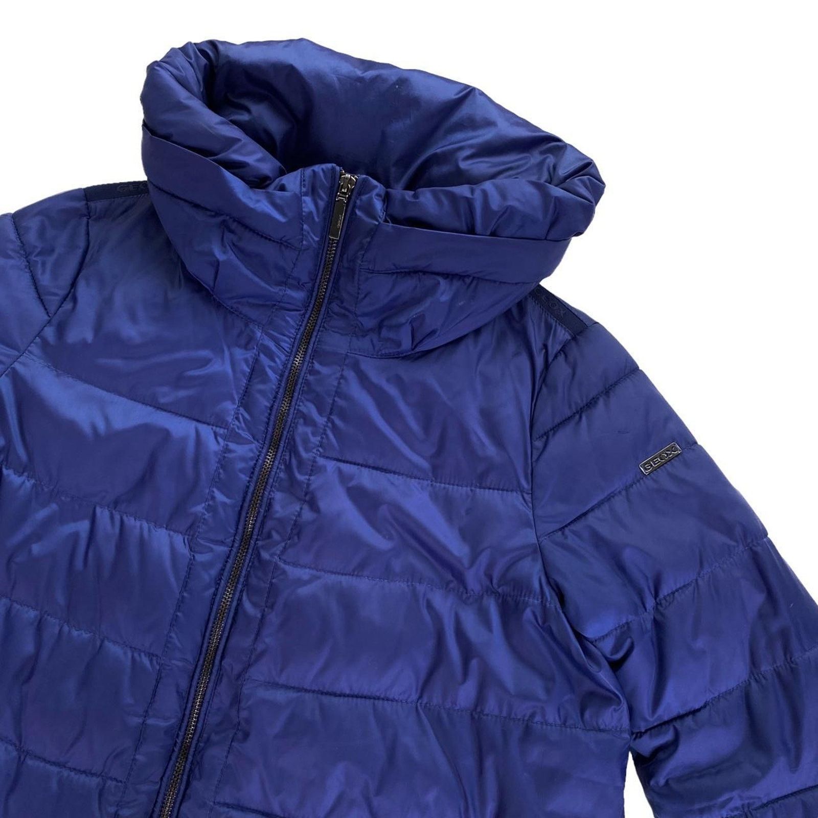 Geox Geox Respira Purple Oversized Puffer Jacket Coat Size XS / US 0-2 / IT 36-38 - 2 Thumbnail