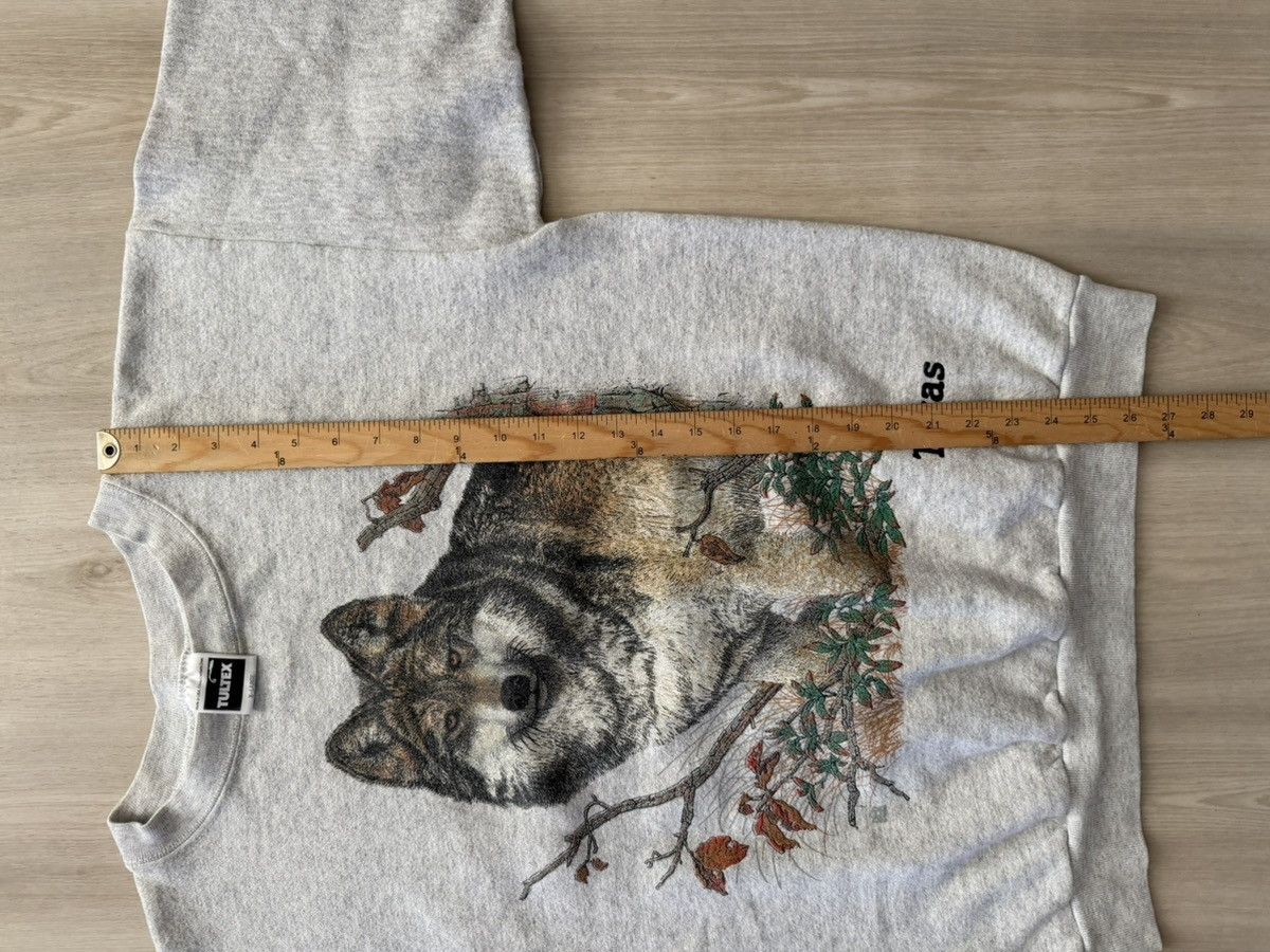 Vintage Vintage 90s Texas Gray Wolf Graphic Sweater Sz XL Size US XL / EU 56 / 4 - 5 Thumbnail