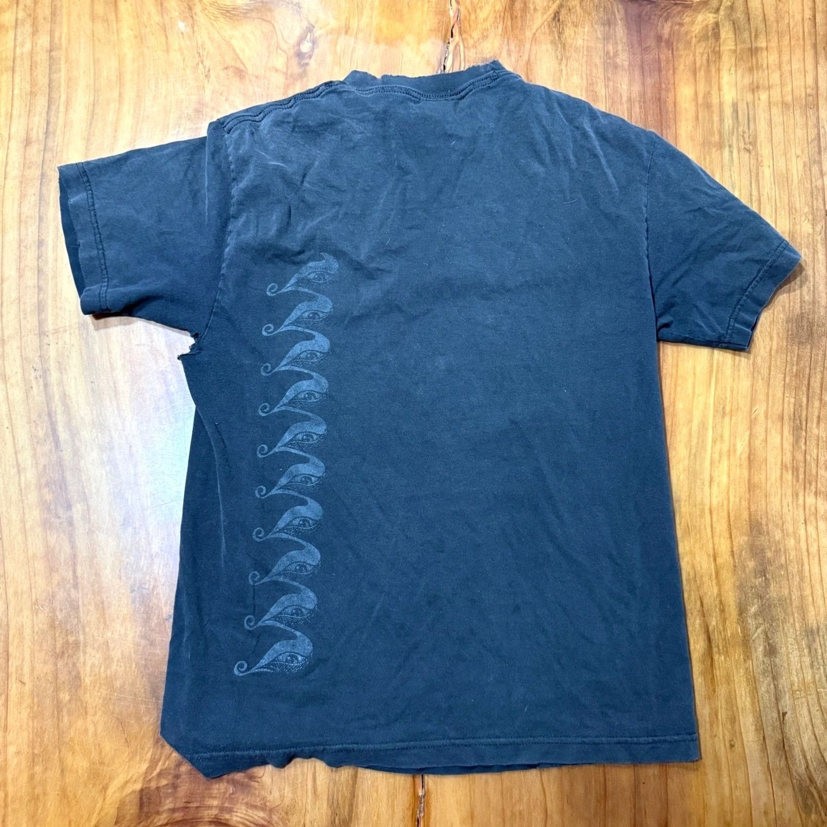 Vintage VINTAGE Giant T-Shirt Men Medium Black 90s Distressed Crew Neck Y2k Lateralus 2001 Band Giant Shirt Mens Size US M / EU 48-50 / 2 - 7 Thumbnail