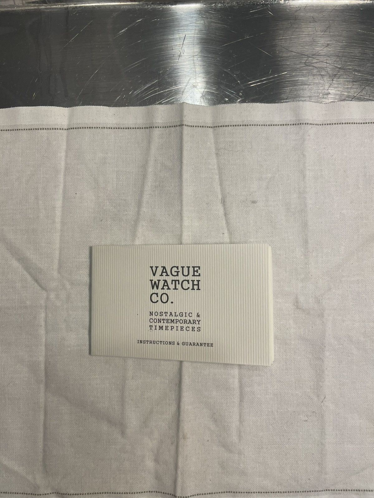 Other Vague Watch Vabble BK Stainless Steel Size ONE SIZE - 2 Thumbnail